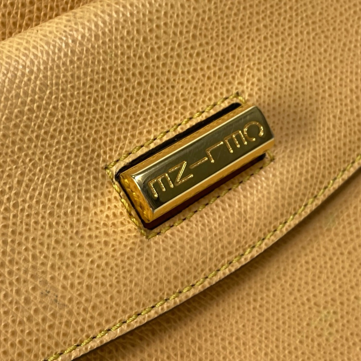 Celine Beige Leather Backpack (Pre-Owned)
