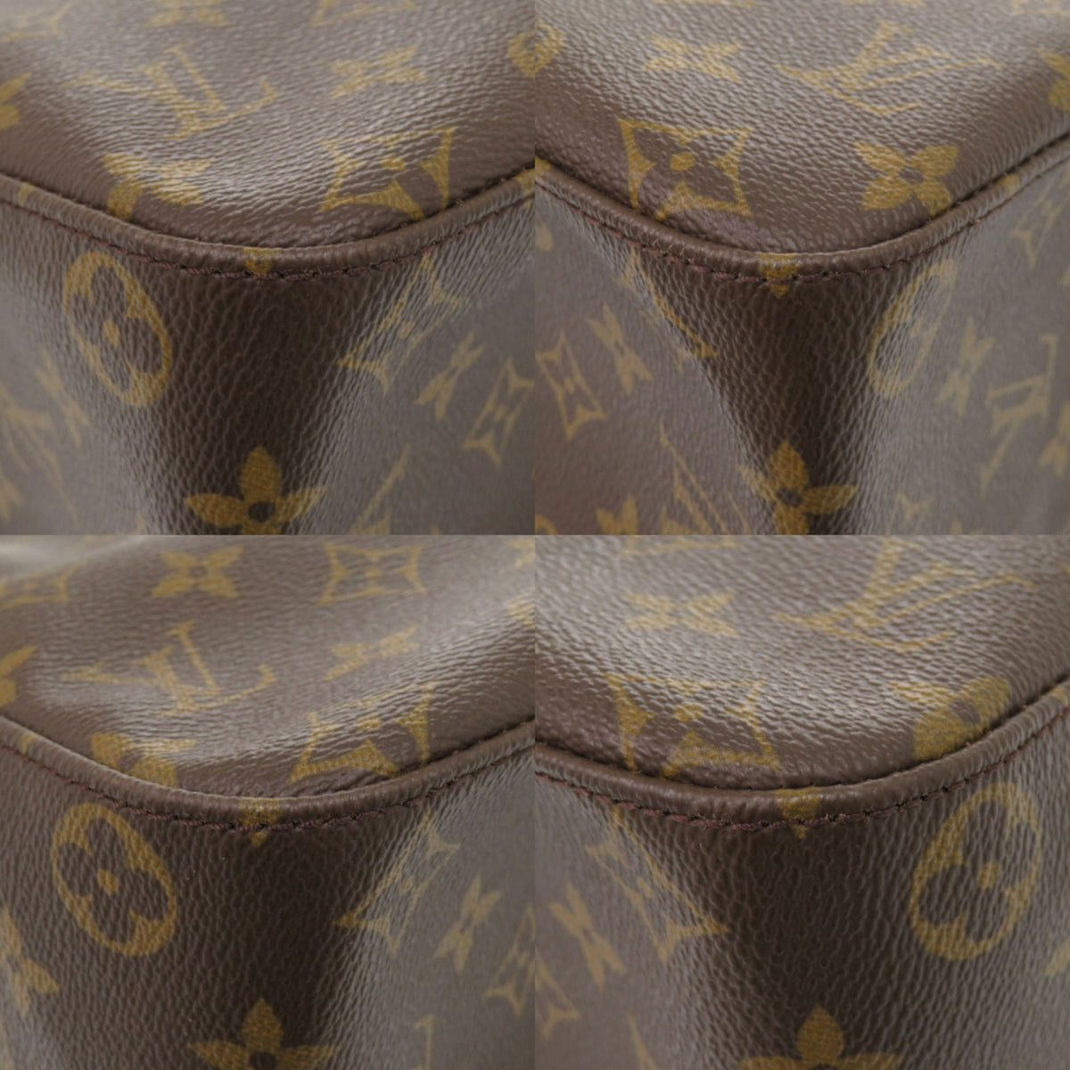 Louis Vuitton Brown Monogram Shoulder Bag (Pre-Owned)