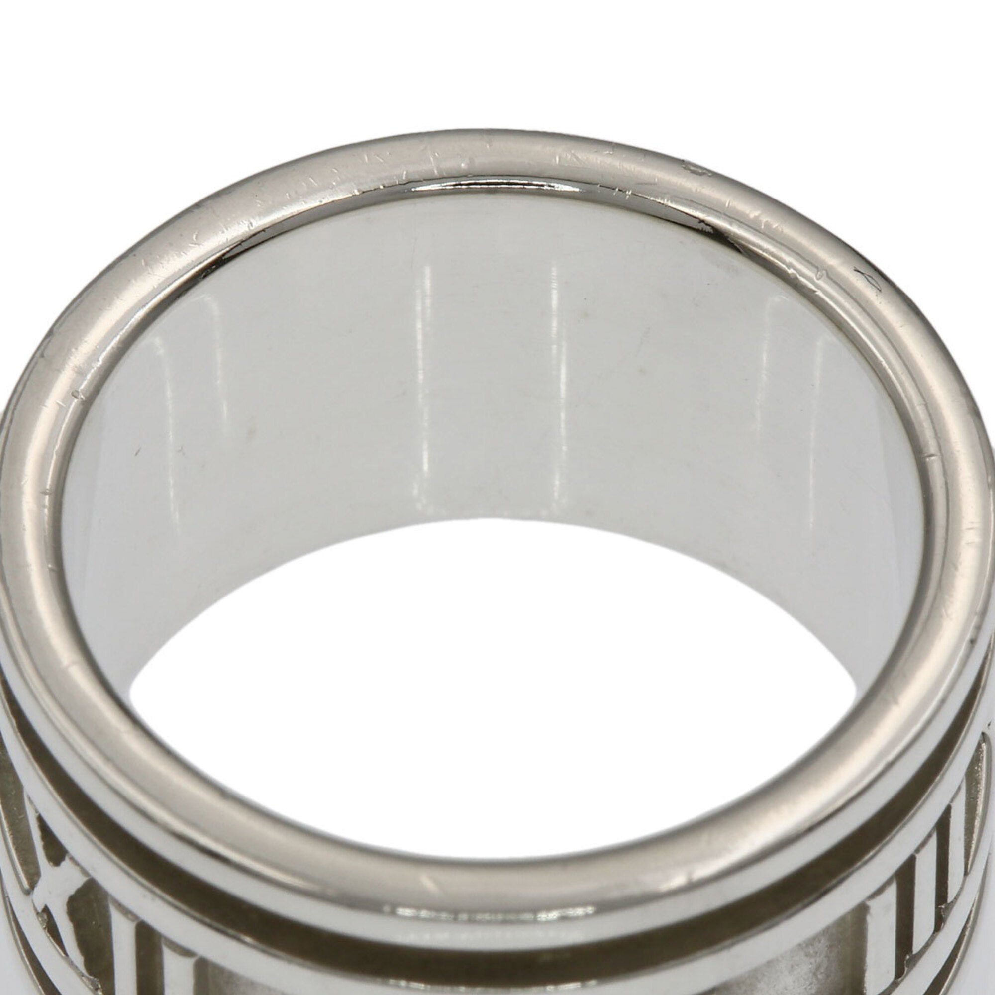 Tiffany Silver Silver Band Ring (Pre-Owned)