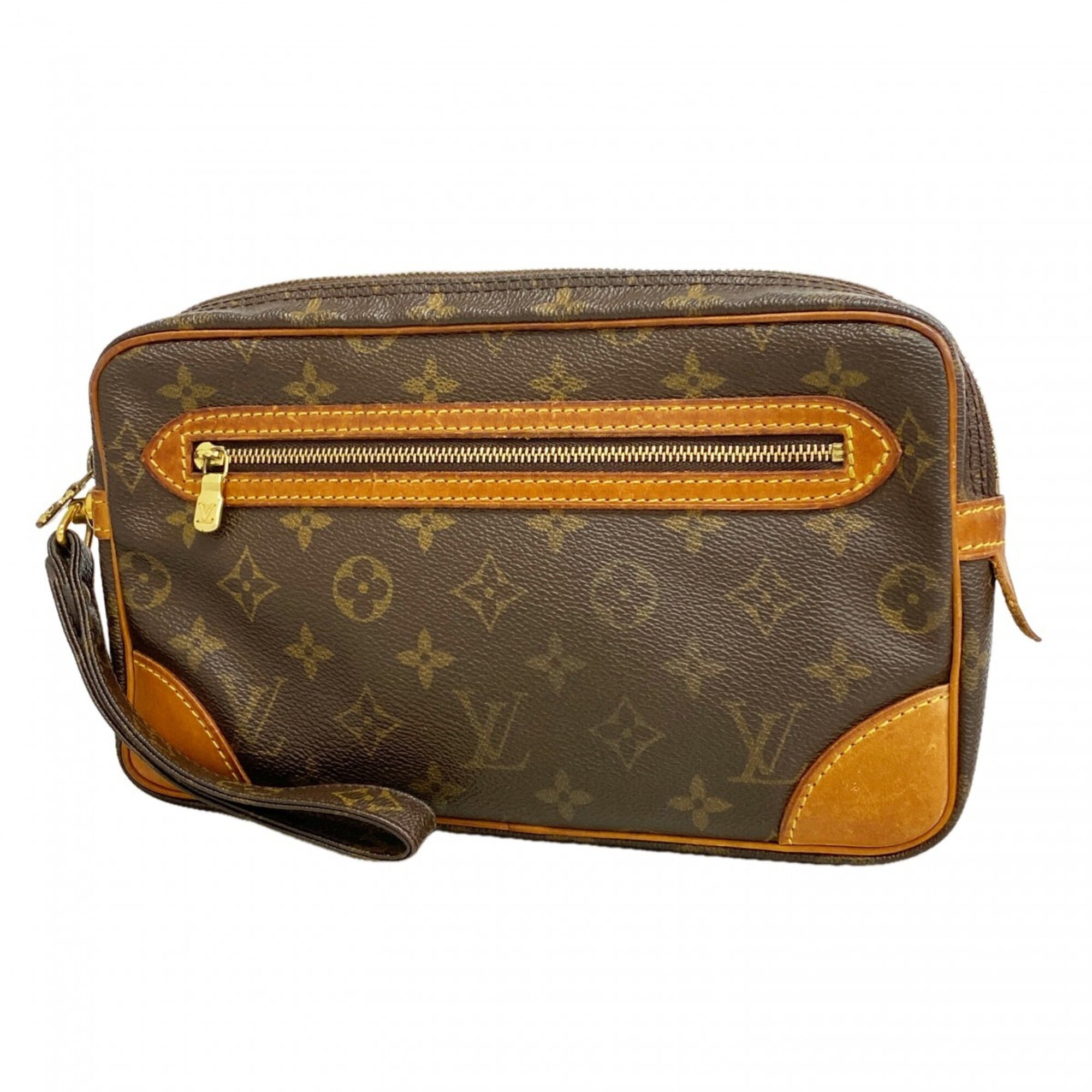 Louis Vuitton Brown Clutch Bag (Pre-Owned)