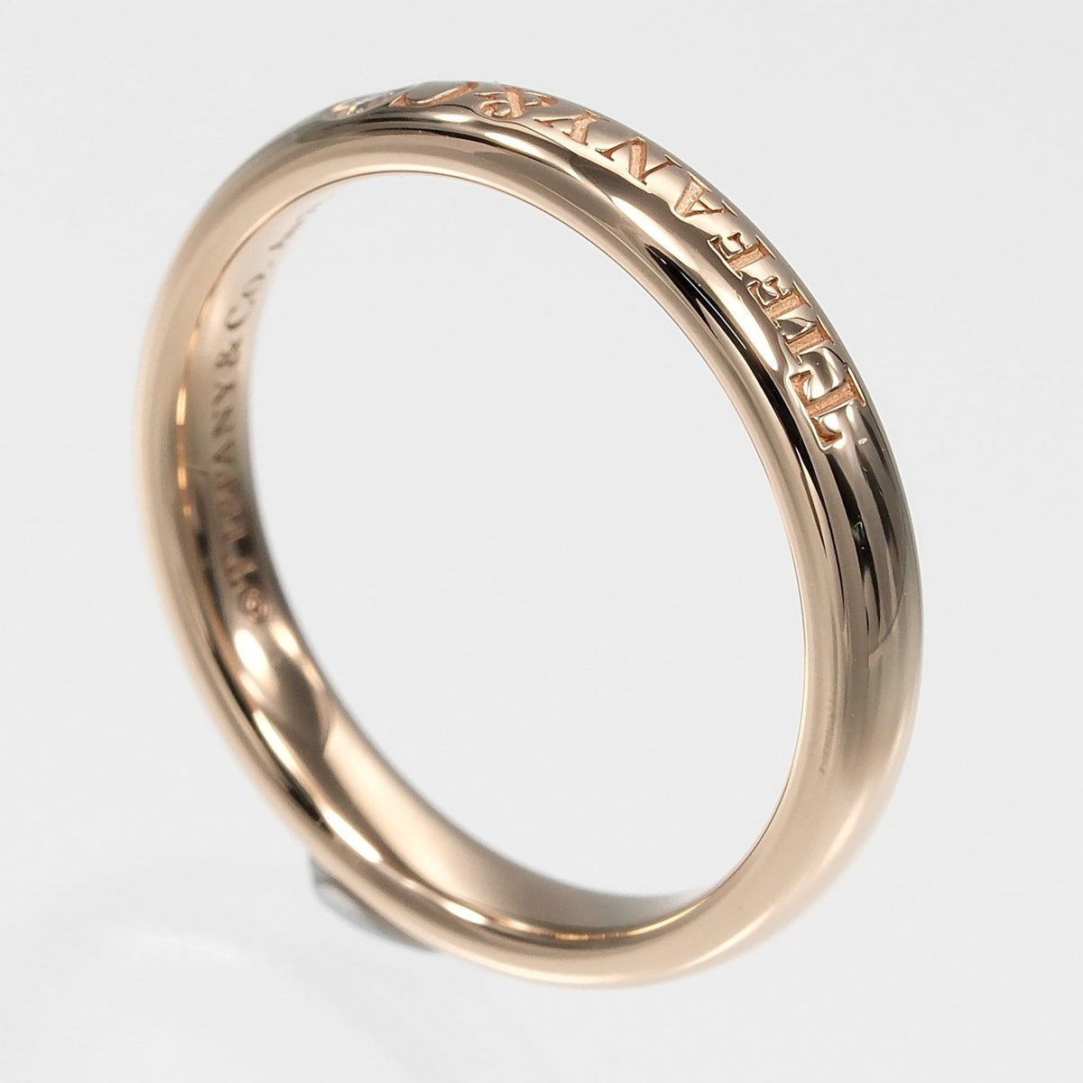 Tiffany Pink Gold Pink Gold (18K) Band Ring (Pre-Owned)