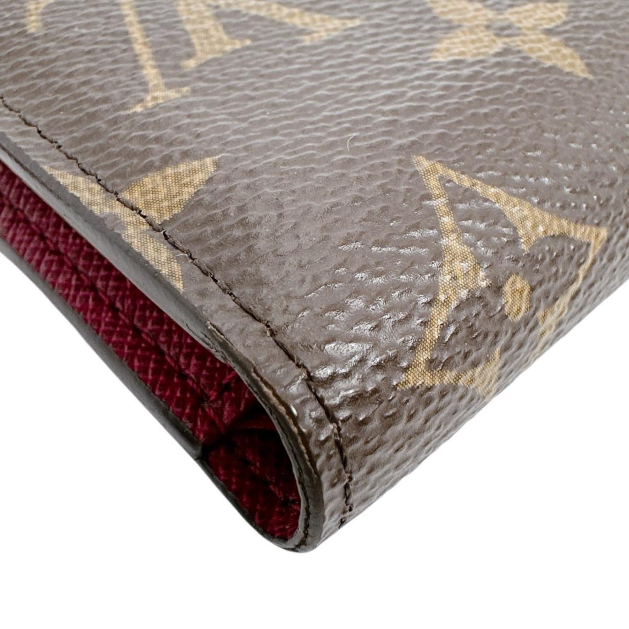 Louis Vuitton Brown Monogram Canvas Wallet (Bi-Fold) (Pre-Owned)