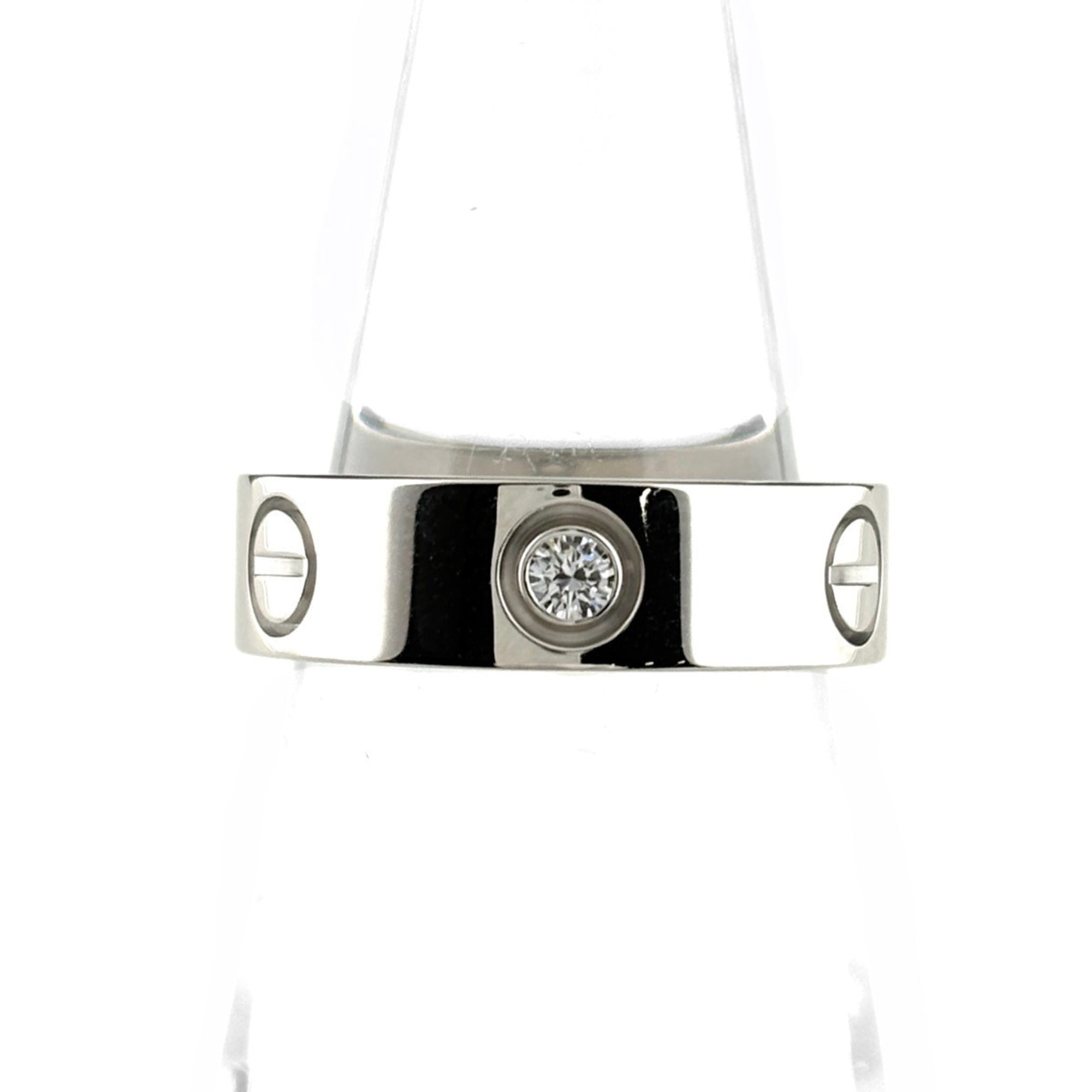 Cartier Silver Band Ring (Pre-Owned)