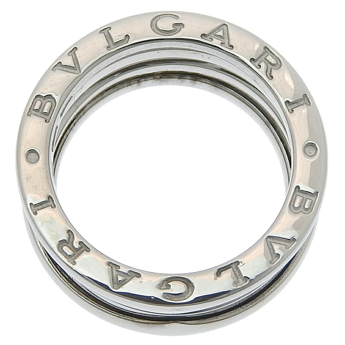 Bvlgari White Gold White Gold (18K) Band Ring (Pre-Owned)