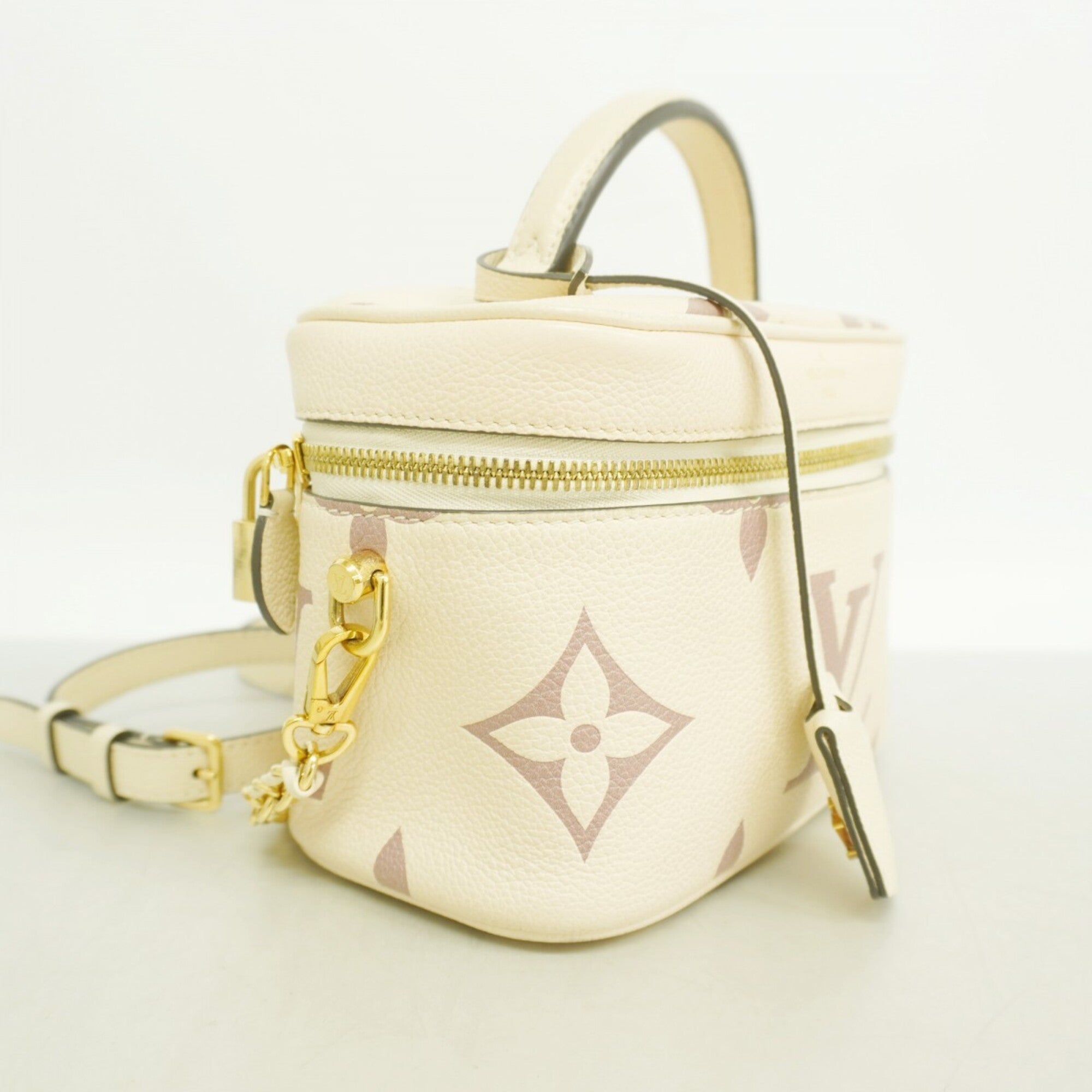 Louis Vuitton Cream Vanity Bag (Pre-Owned)