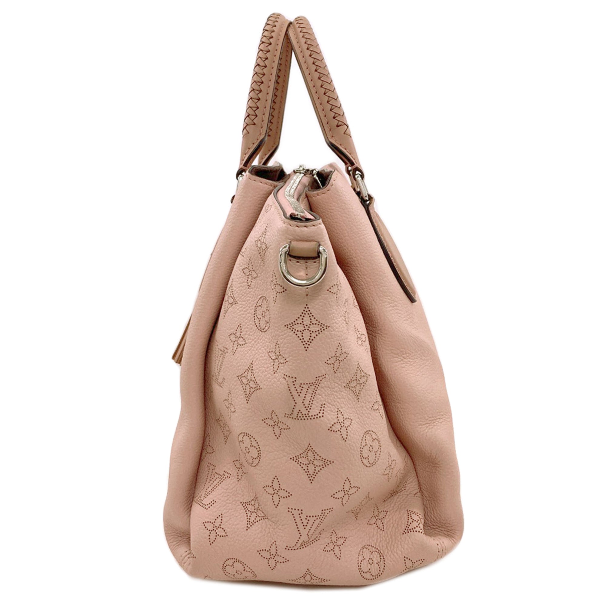 Louis Vuitton Magnolia Mahina Leather Handbag (Pre-Owned)