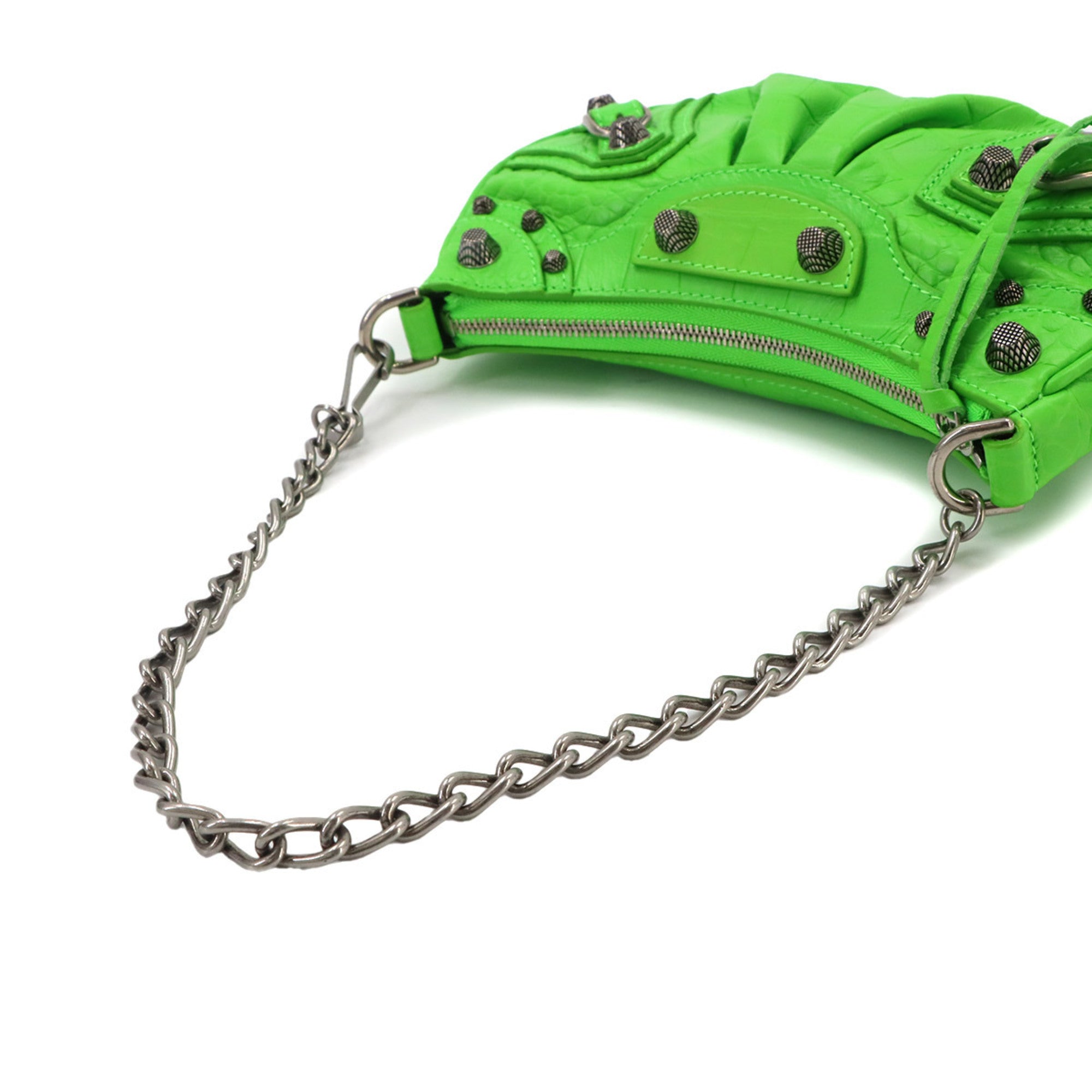 Balenciaga Green Leather Handbag (Pre-Owned)