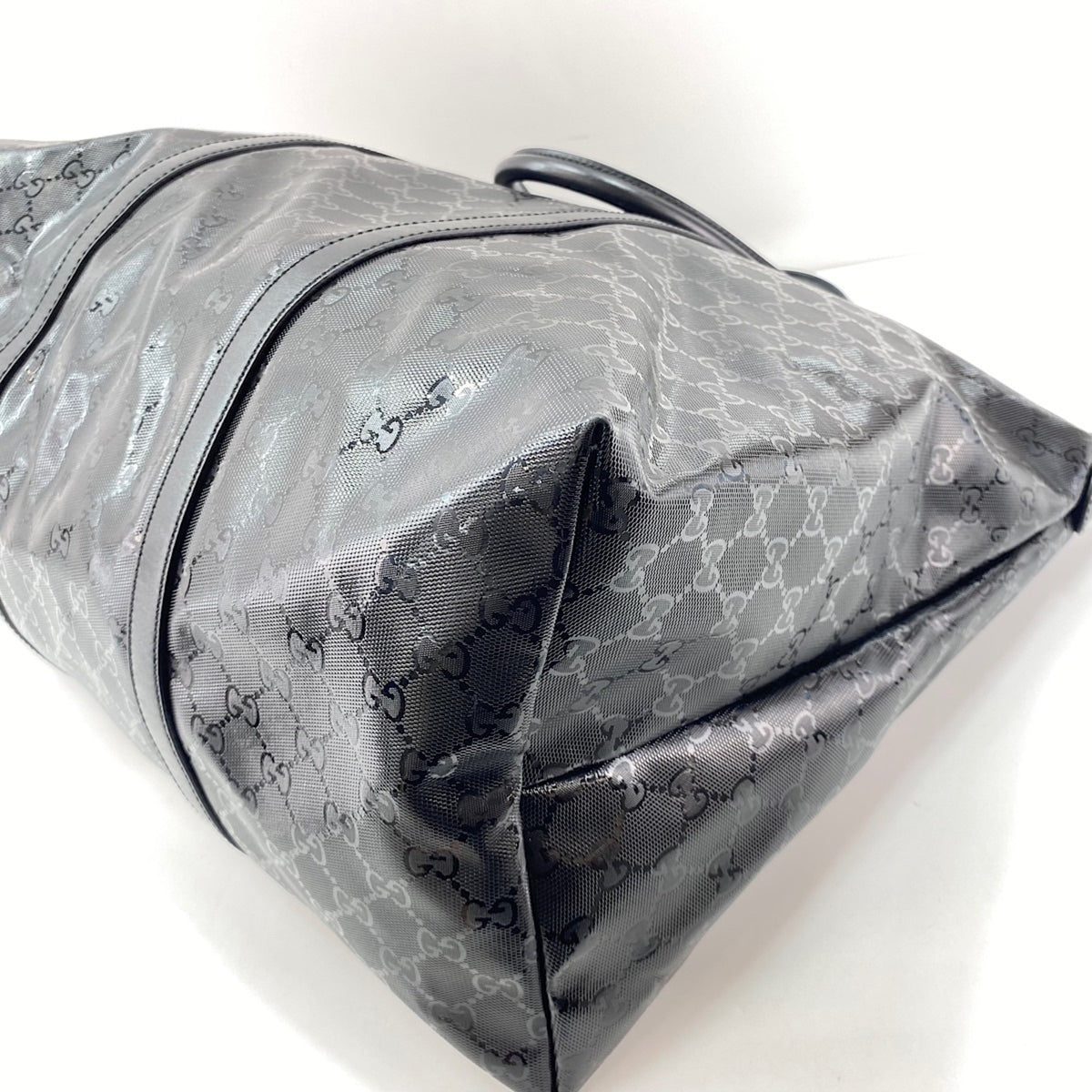 Gucci Black Boston Bag (Pre-Owned)