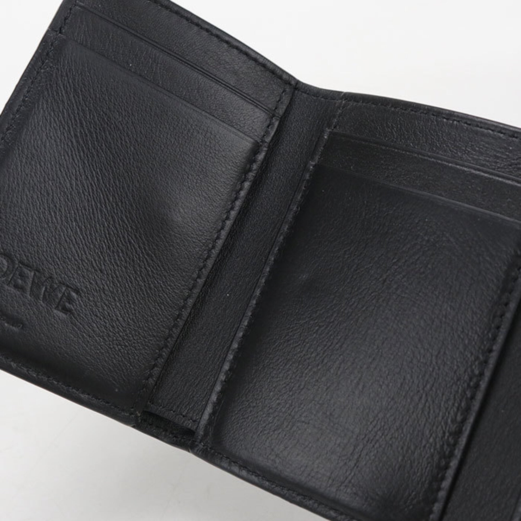 Loewe Black Wallet (Tri-Fold) (Pre-Owned)