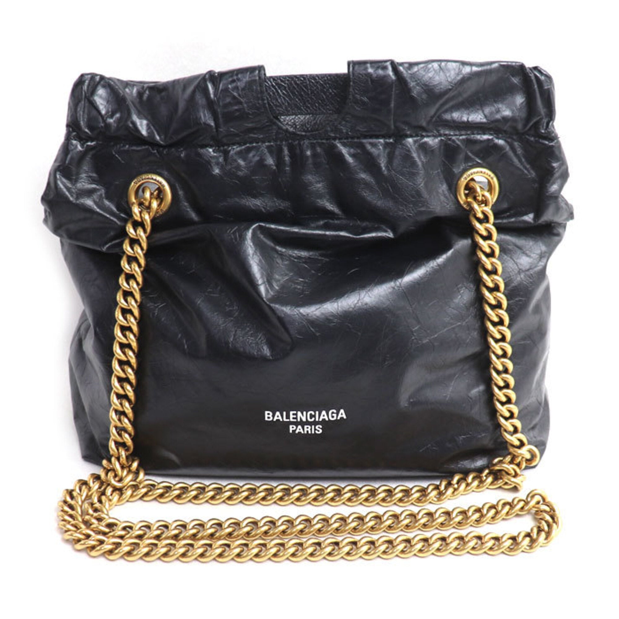 Balenciaga Black Leather Tote Bag (Pre-Owned)