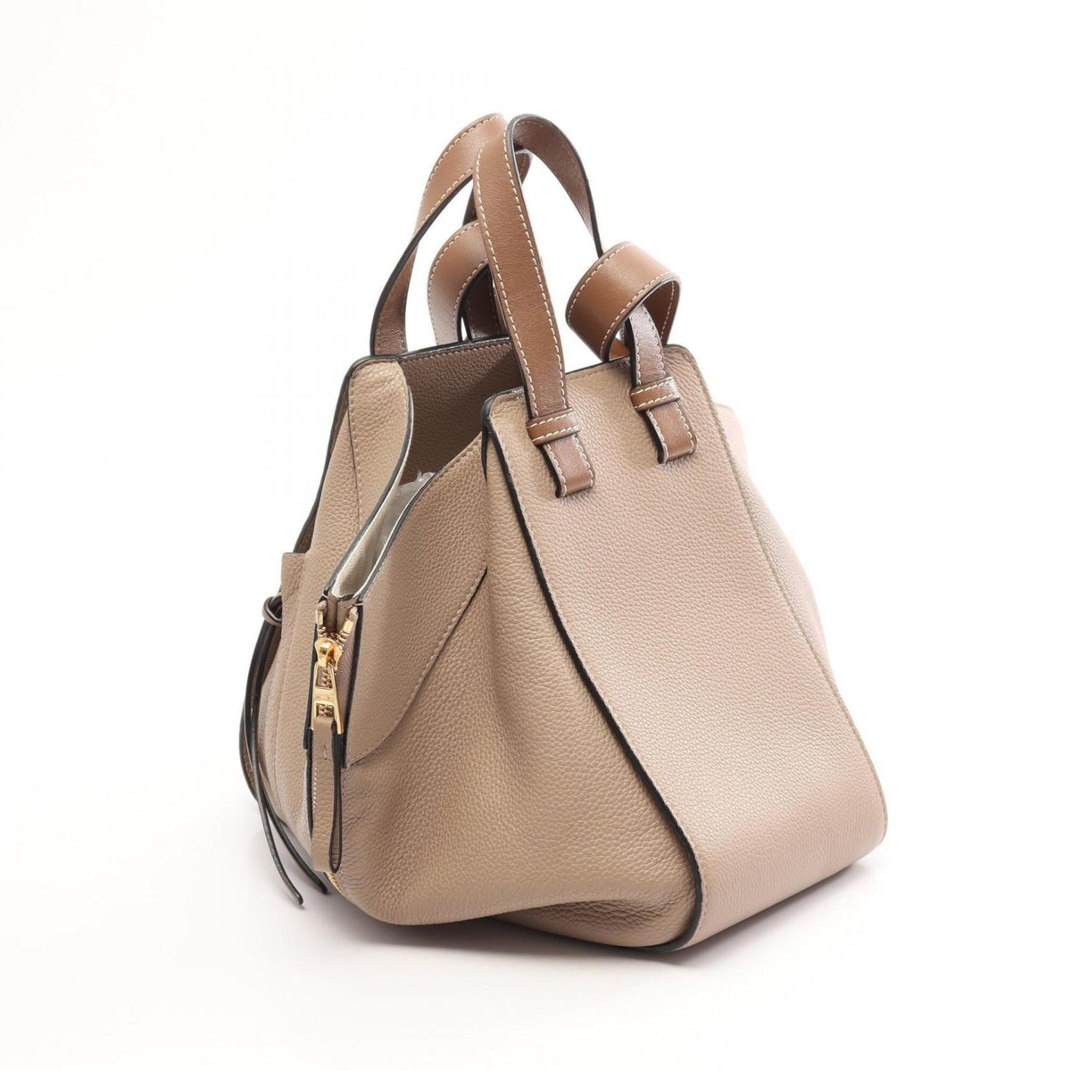 Loewe Beige Leather Handbag (Pre-Owned)