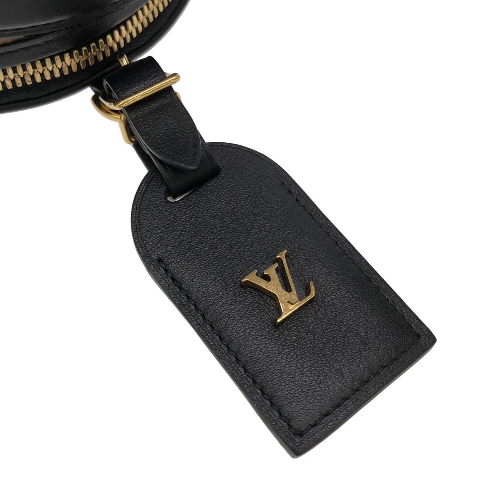 Louis Vuitton Marron Coated Canvas Shoulder Bag (Pre-Owned)