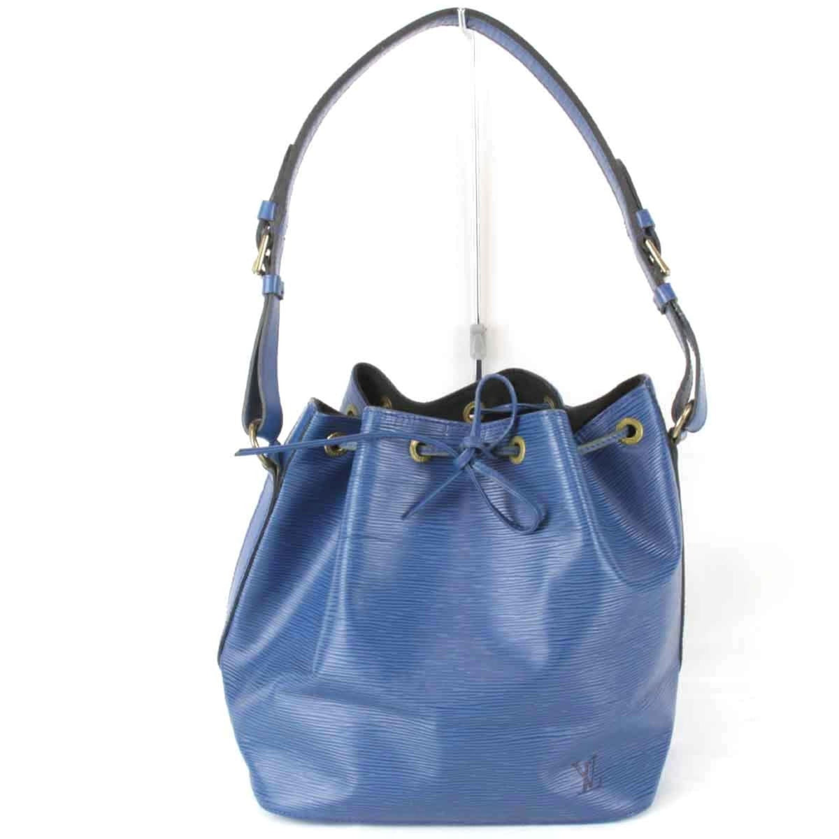 Louis Vuitton Blue Epi Leather Shoulder Bag (Pre-Owned)