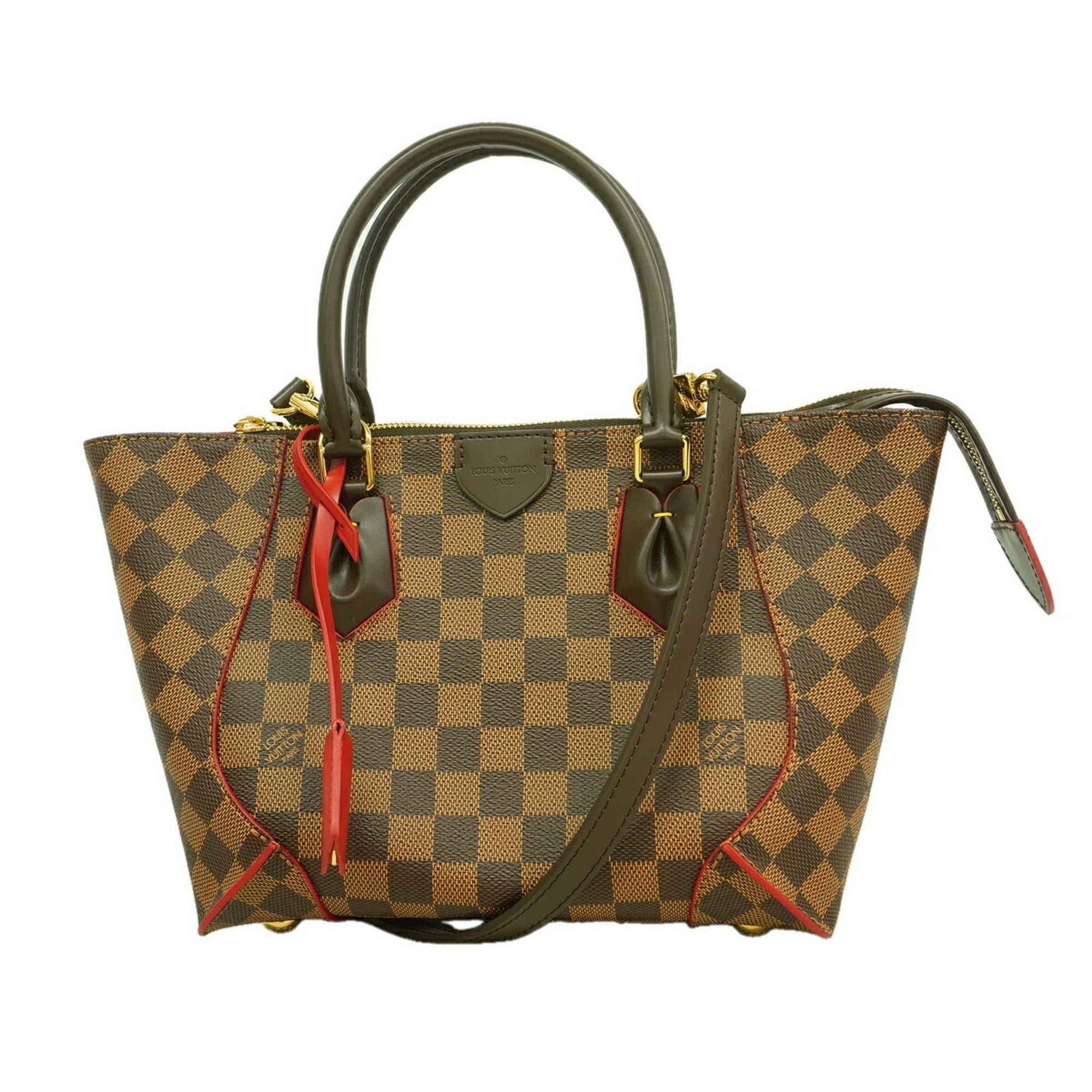 Louis Vuitton Cerise Ebene Handbag (Pre-Owned)
