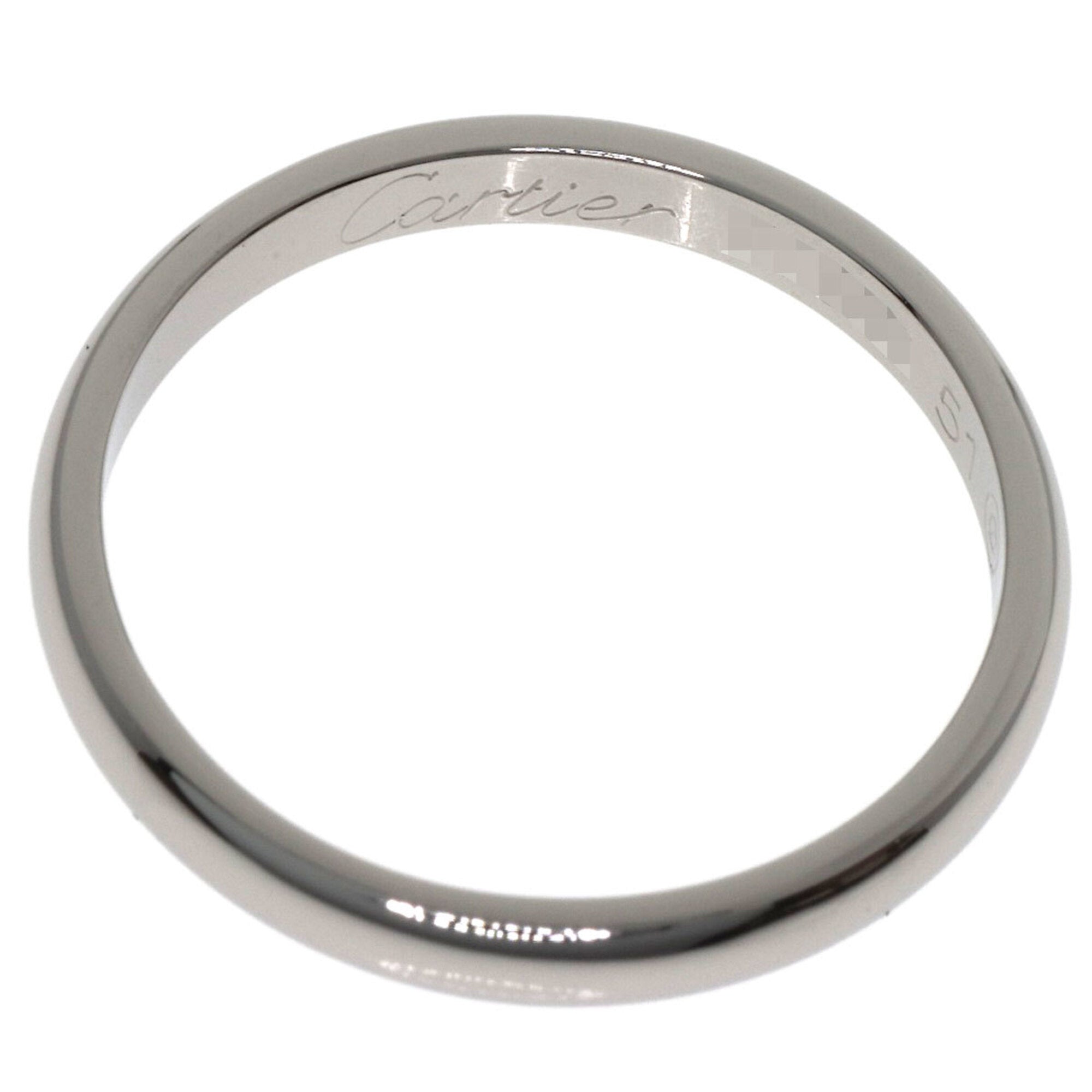 Cartier Platinum 950 Band Ring (Pre-Owned)
