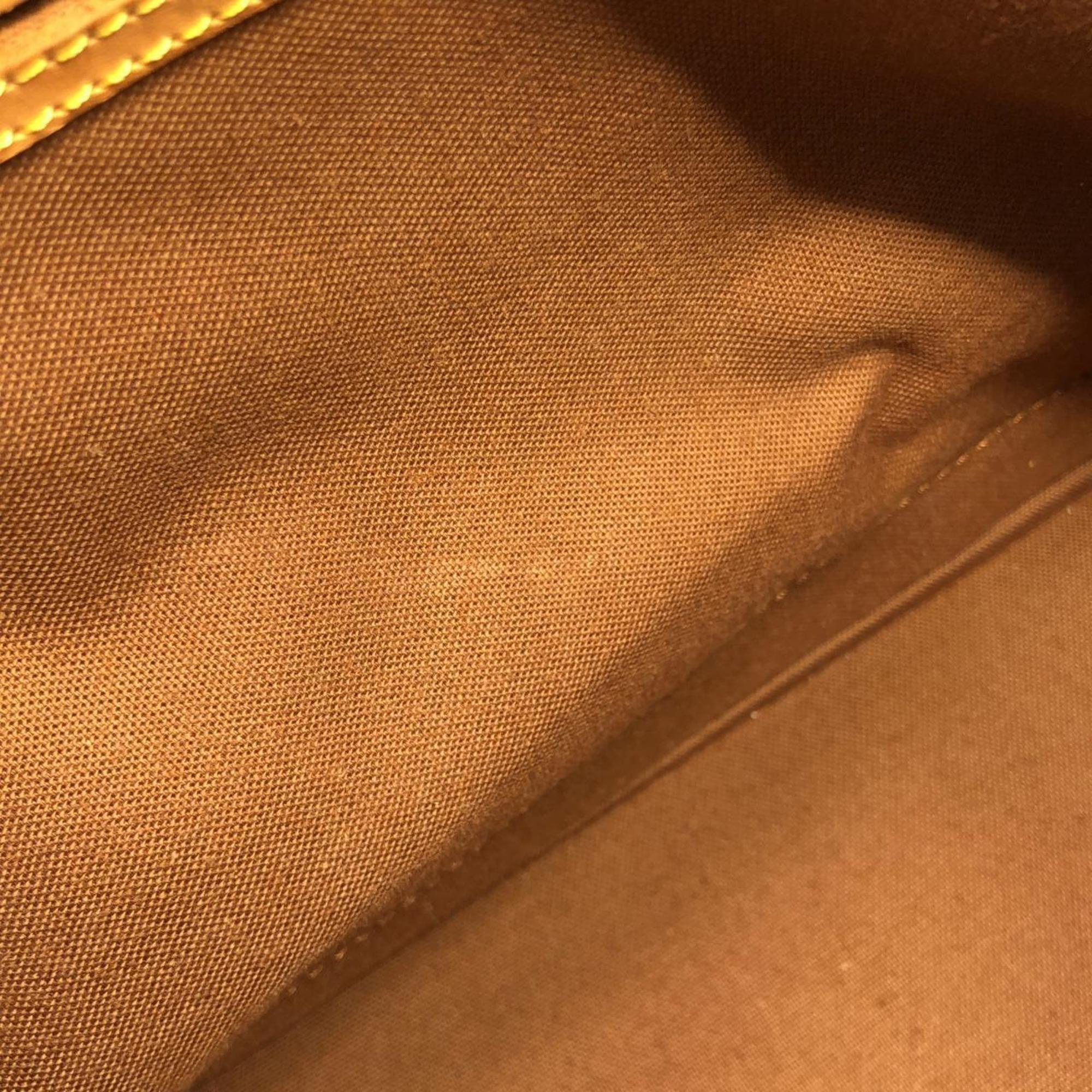Louis Vuitton Marron Coated Canvas Handbag (Pre-Owned)