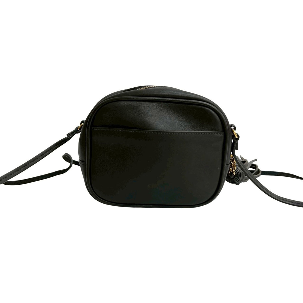 Yves Saint Laurent Brown Leather Pochette Shoulder Bag (Pre-Owned)