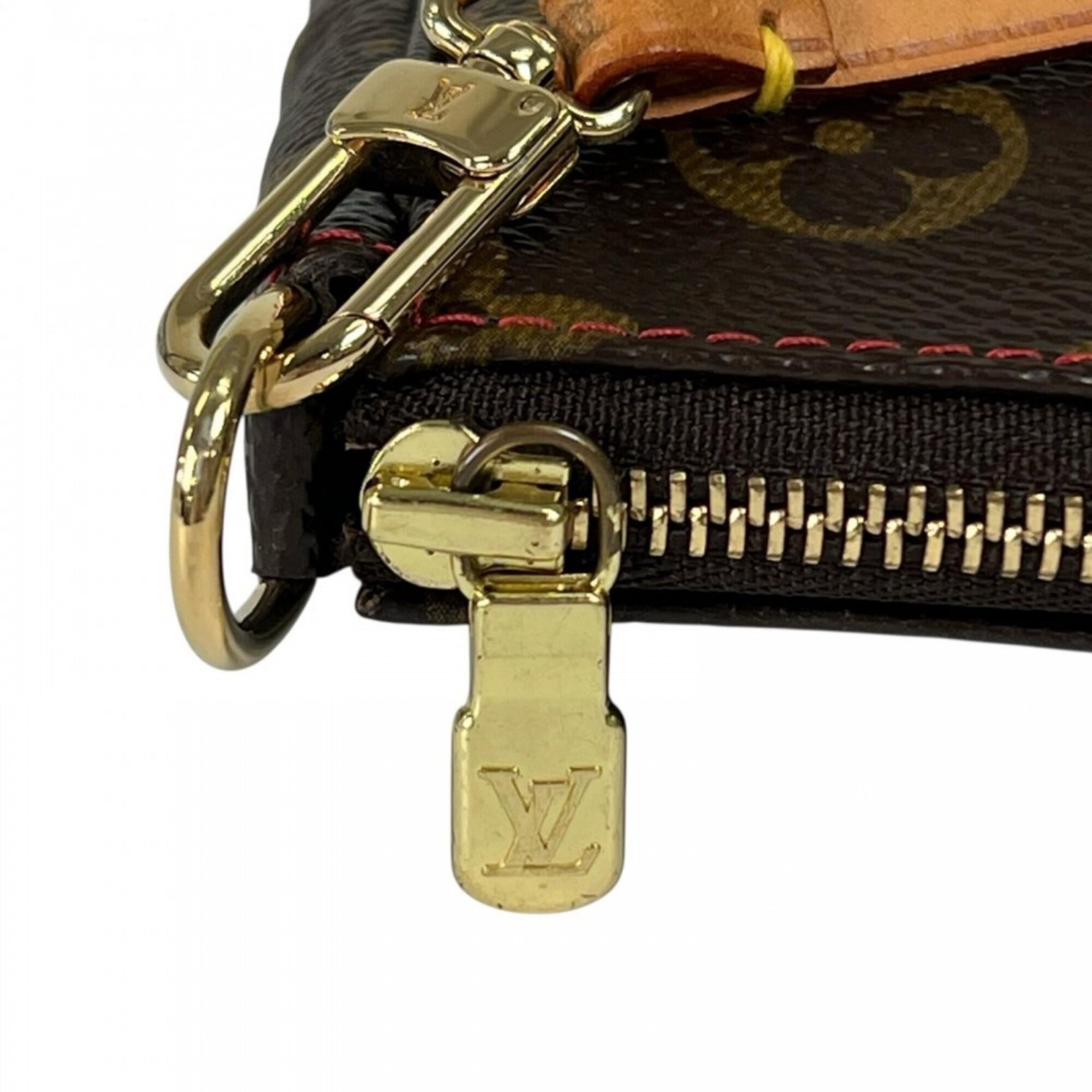 Louis Vuitton Brown Monogram Canvas Handbag (Pre-Owned)