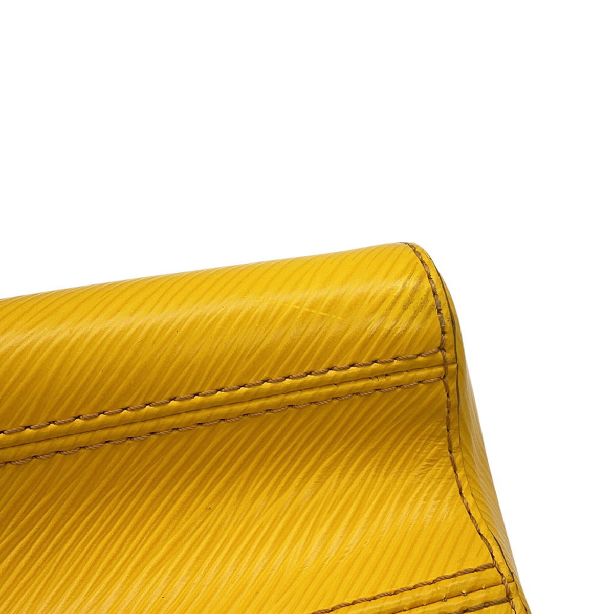 Louis Vuitton Yellow Epi Leather Handbag Shoulder Bag (Pre-Owned)