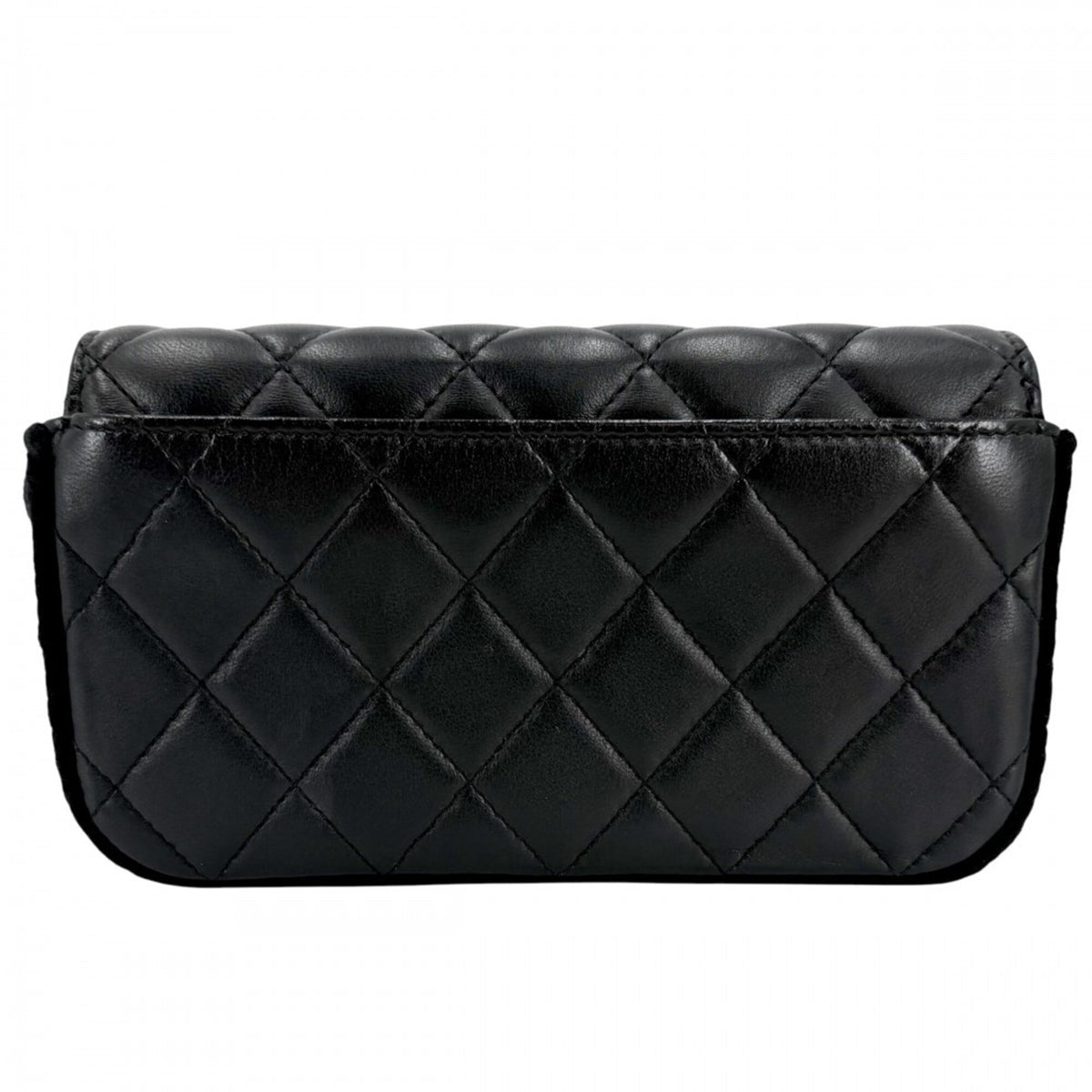 Chanel Black Leather Shoulder Bag (Pre-Owned)