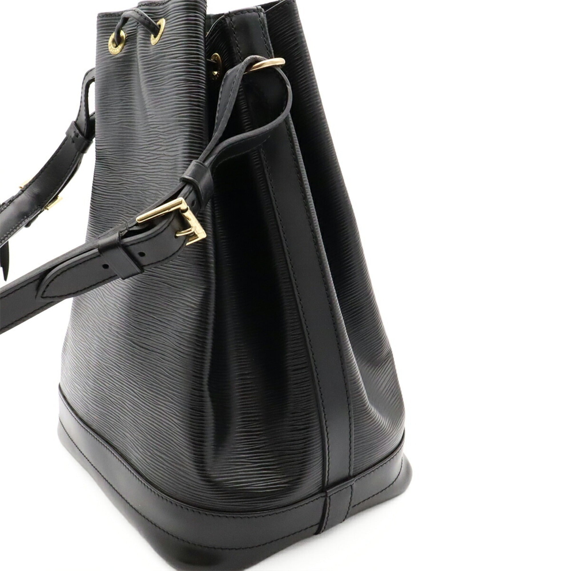 Louis Vuitton Epi Black Noir Epi Leather Shoulder Bag (Pre-Owned)