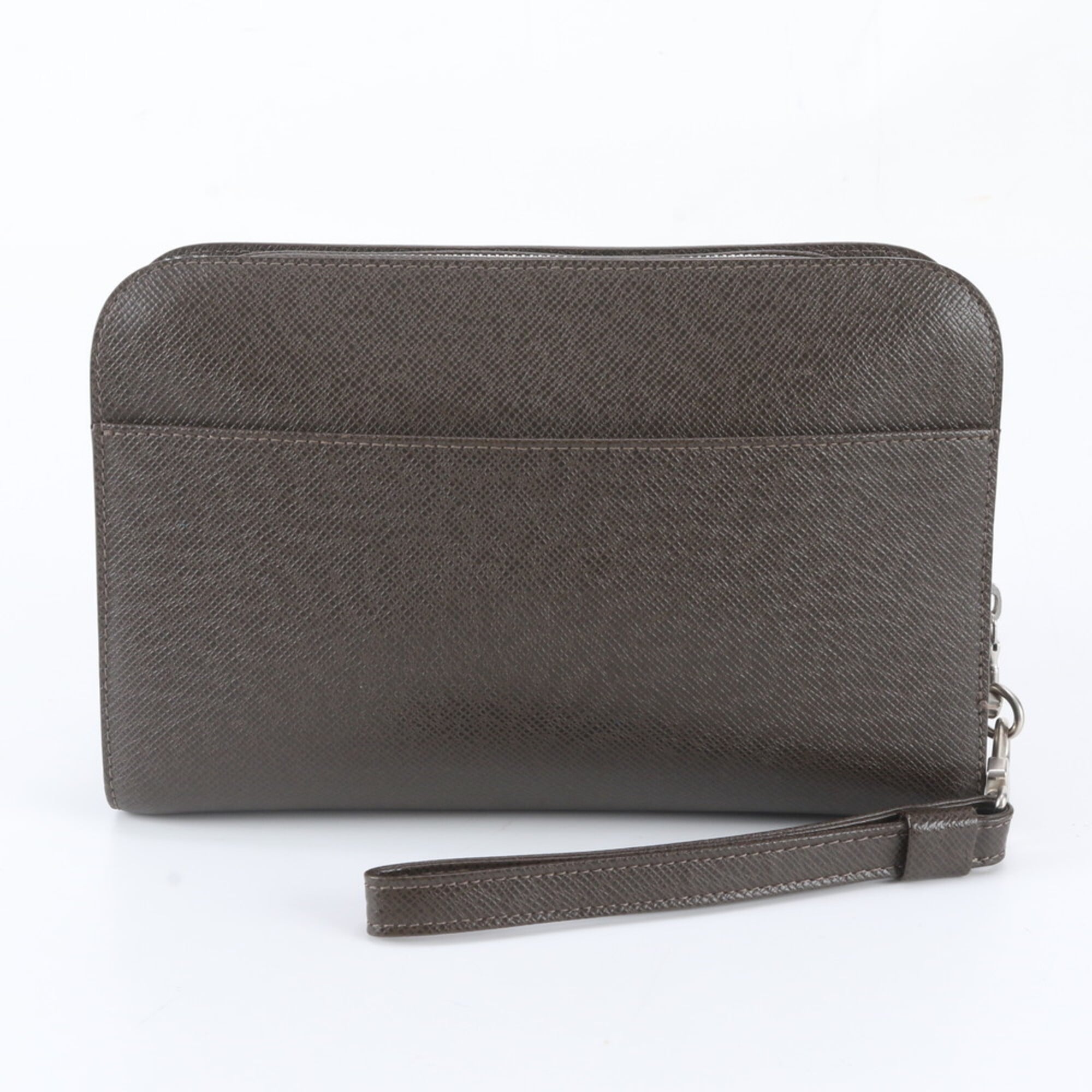 Louis Vuitton Grizzly Leather Clutch Bag (Pre-Owned)