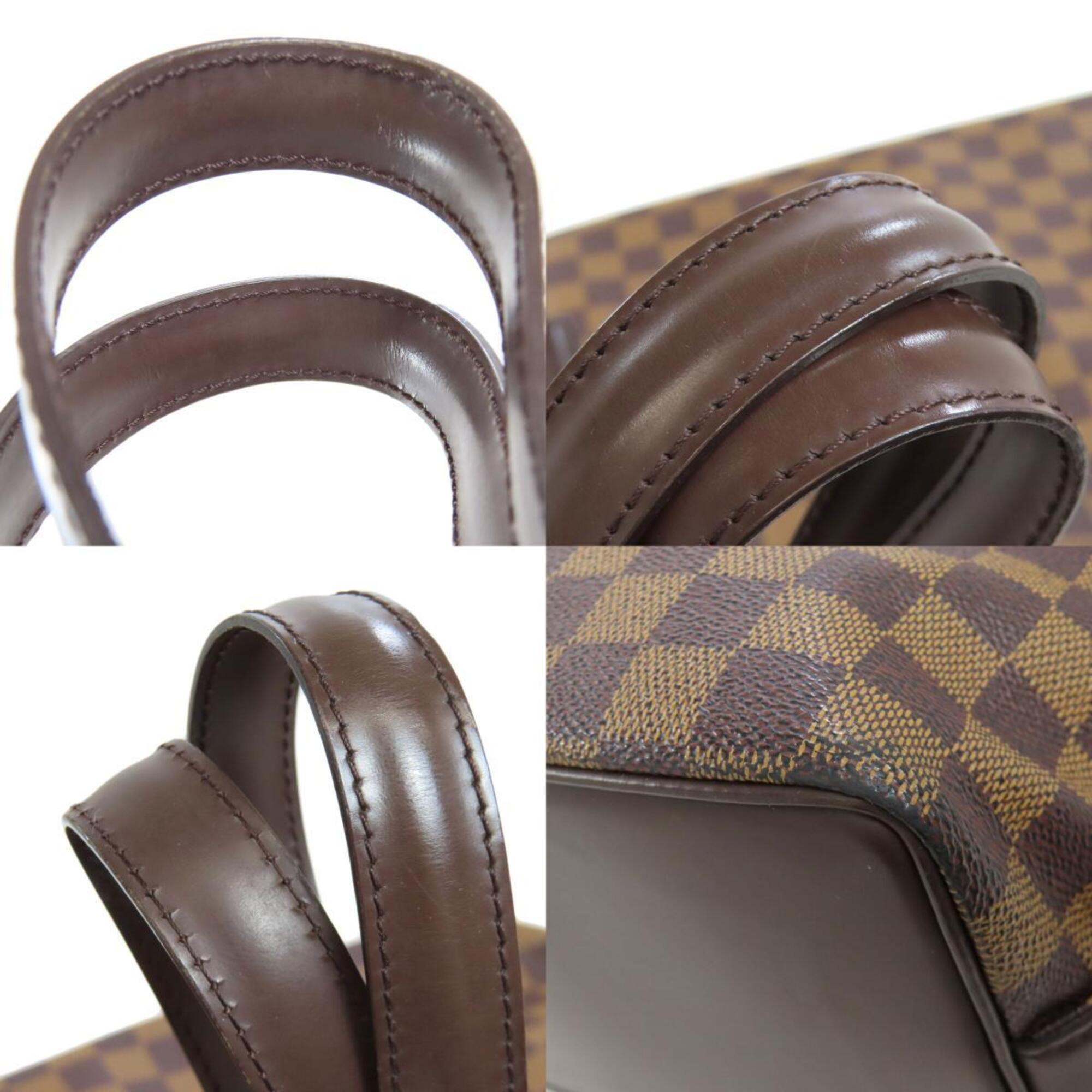 Louis Vuitton Damier Damier Canvas Ebene Damier Canvas Tote Bag (Pre-Owned)