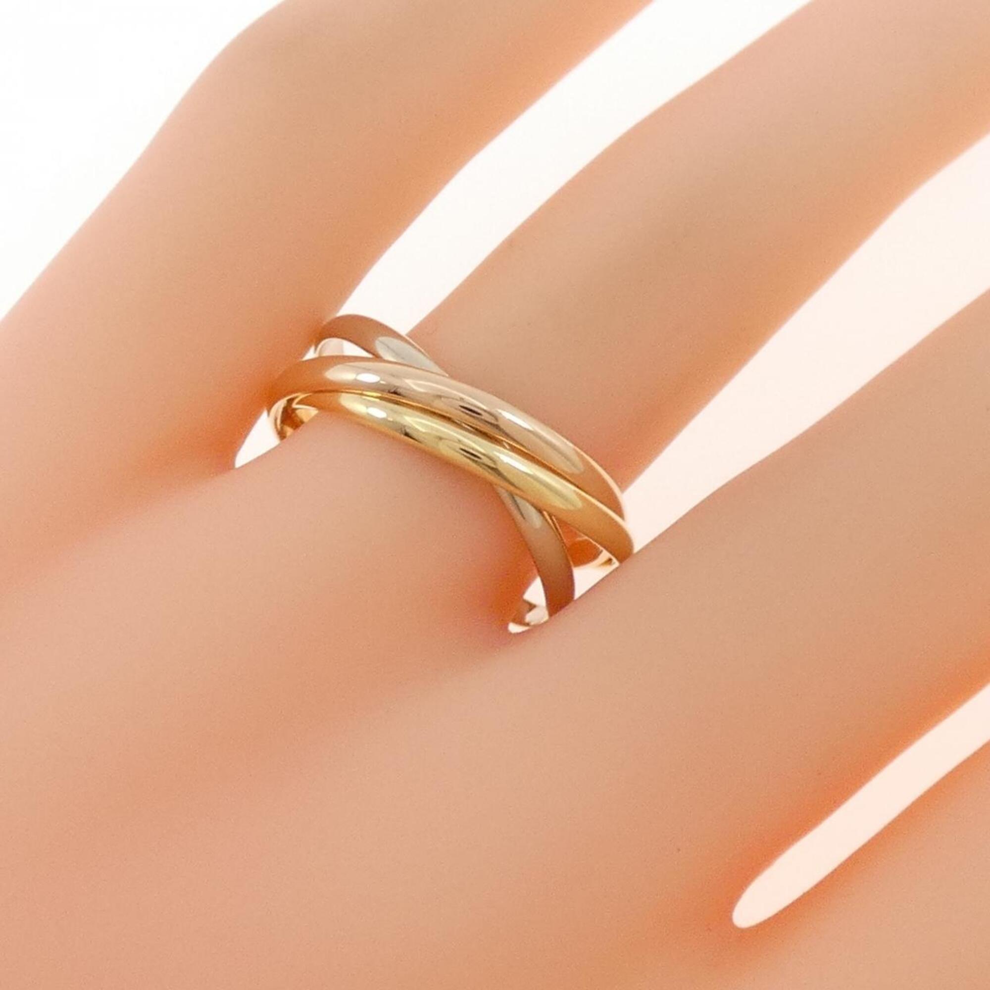 Cartier Yellow Gold (18K) Pink Gold (18K) White Gold (18K) Band Ring (Pre-Owned)