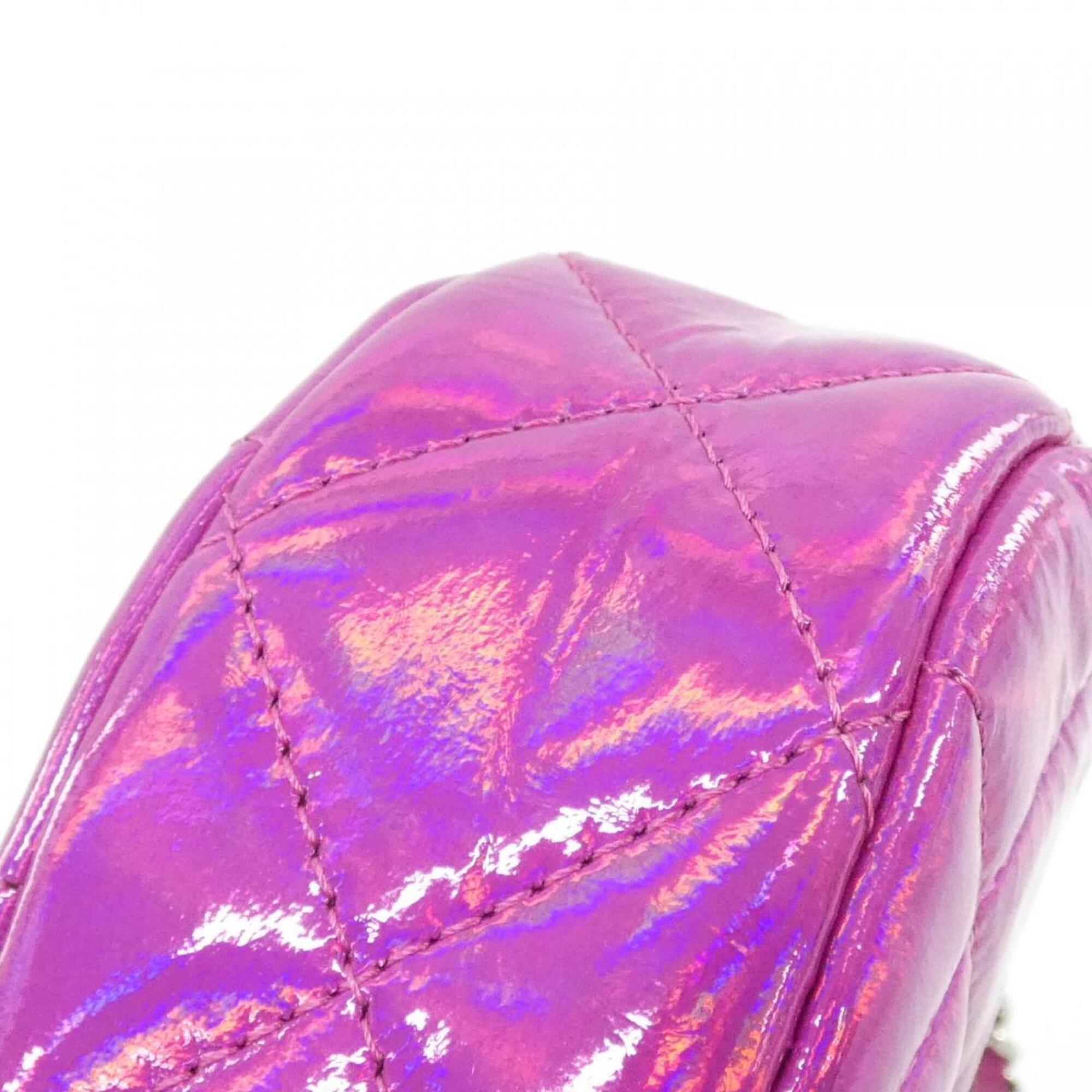 Chanel Pink Leather Shoulder Bag (Pre-Owned)