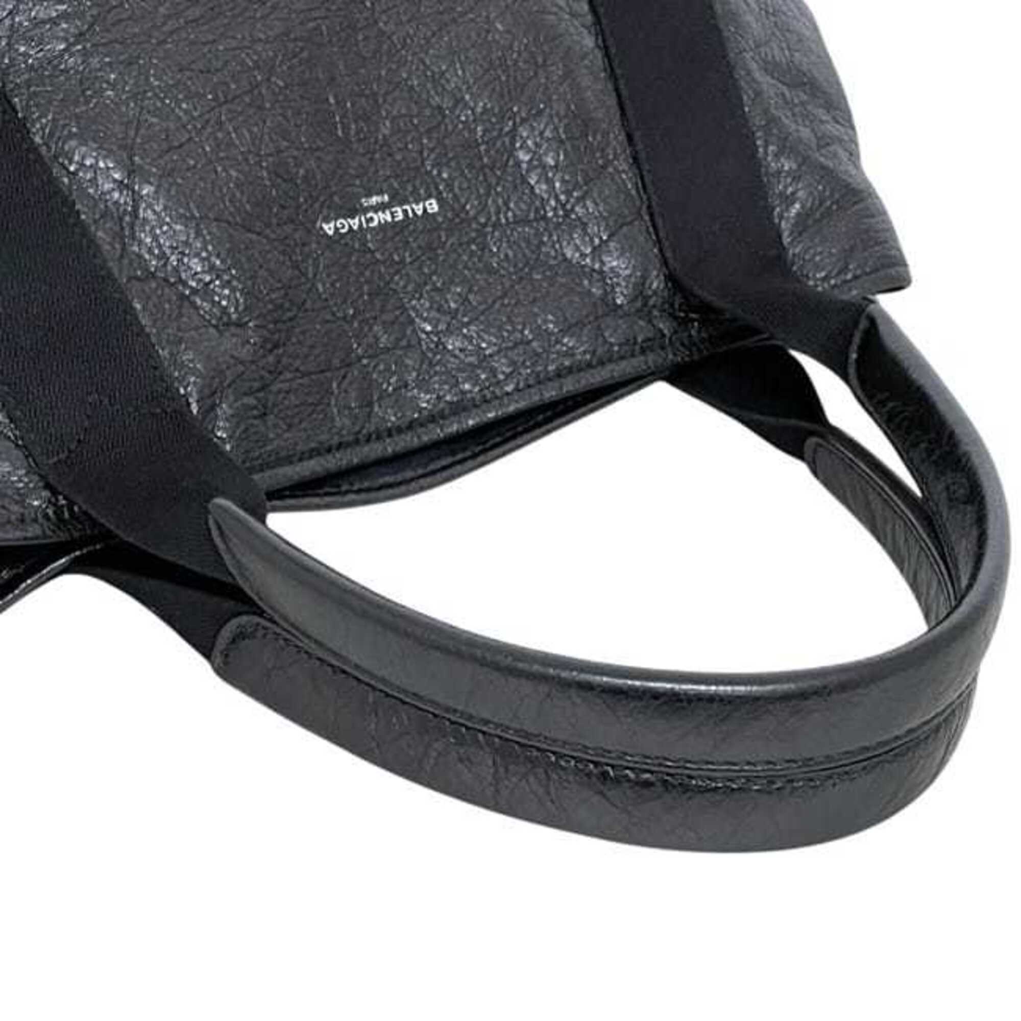 Balenciaga Black Leather Tote Bag (Pre-Owned)