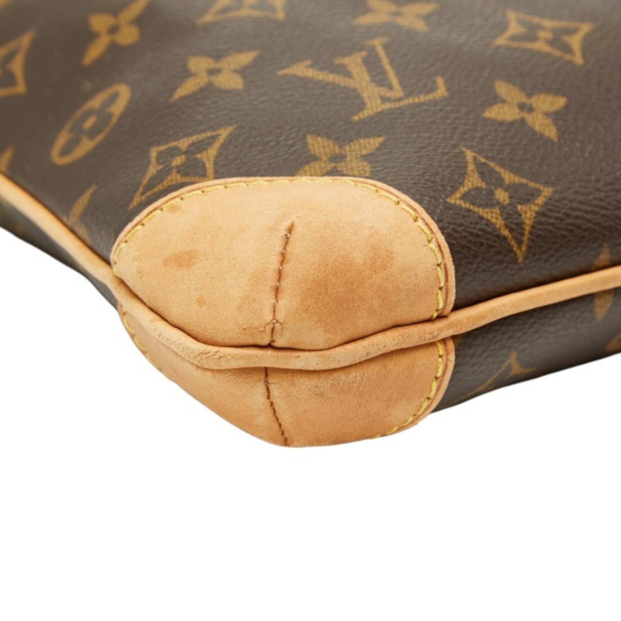 Louis Vuitton Brown Pvc Leather Shoulder Bag Tote Bag (Pre-Owned)