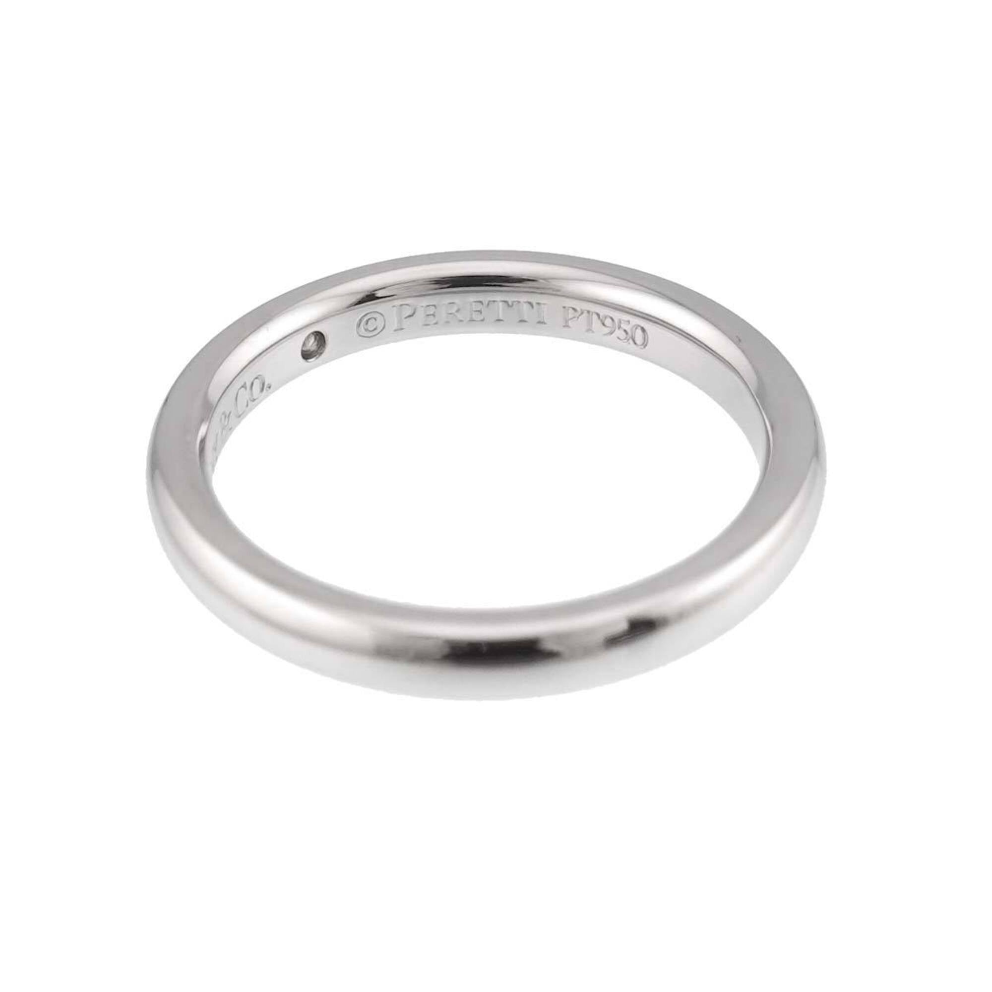 Tiffany Platinum 950 Band Ring (Pre-Owned)