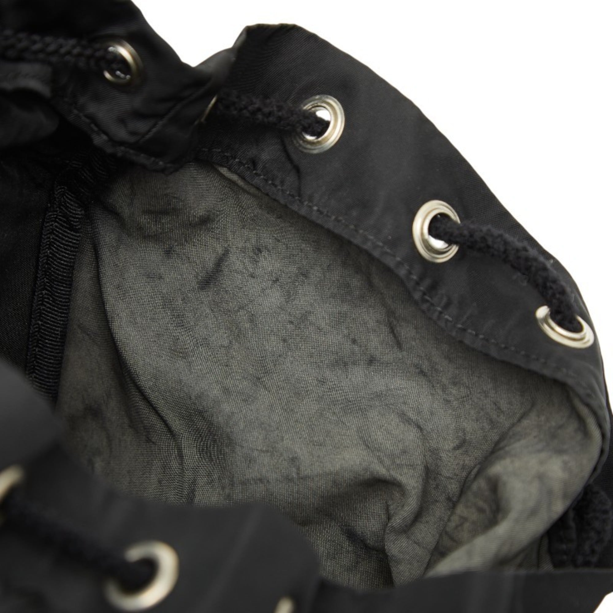Prada Black Nylon Backpack (Pre-Owned)