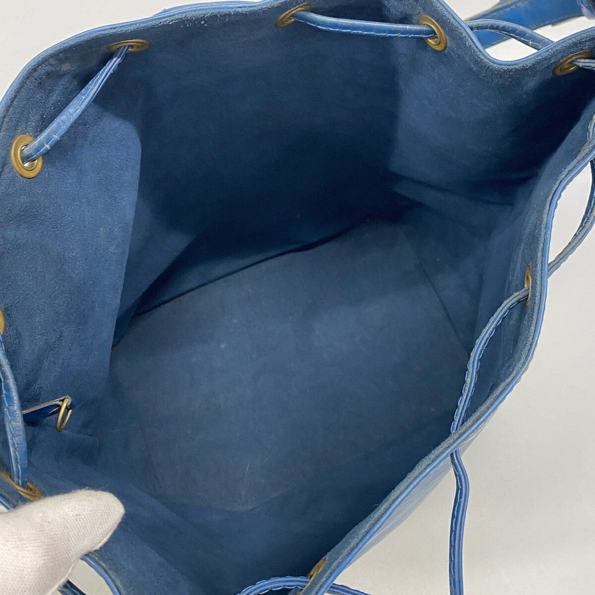 Louis Vuitton Toledo Blue Shoulder Bag (Pre-Owned)
