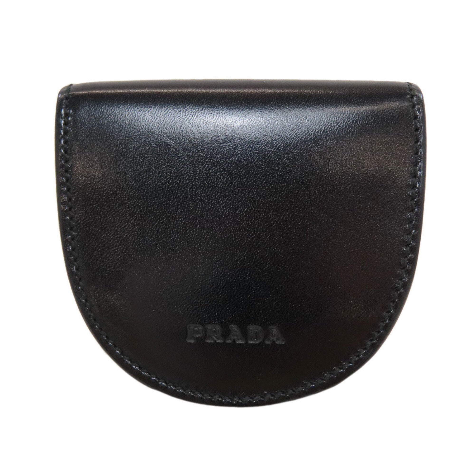Prada Leather Coin Purse/Coin Case (Pre-Owned)