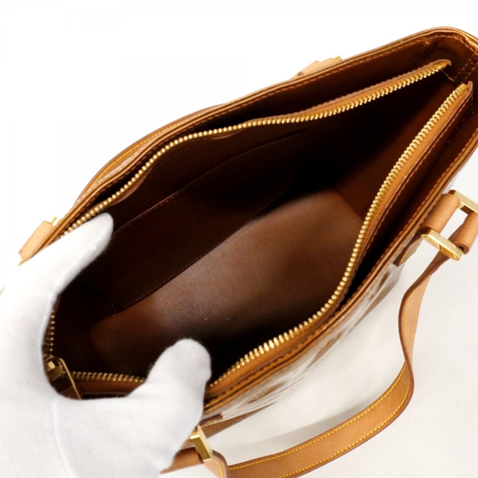 Louis Vuitton Bronze Tote Bag (Pre-Owned)