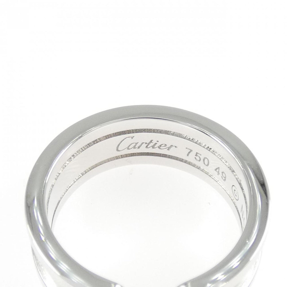 Cartier White Gold (18K) Band Ring (Pre-Owned)