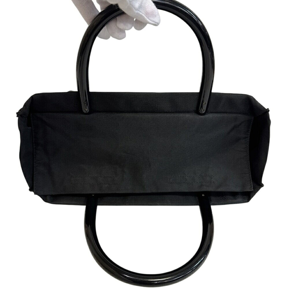 Prada Black Nylon Tote Bag (Pre-Owned)