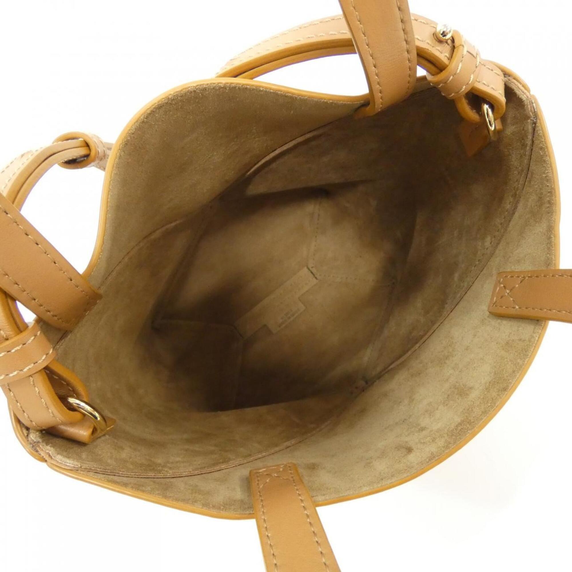 Loewe Beige Leather Handbag (Pre-Owned)