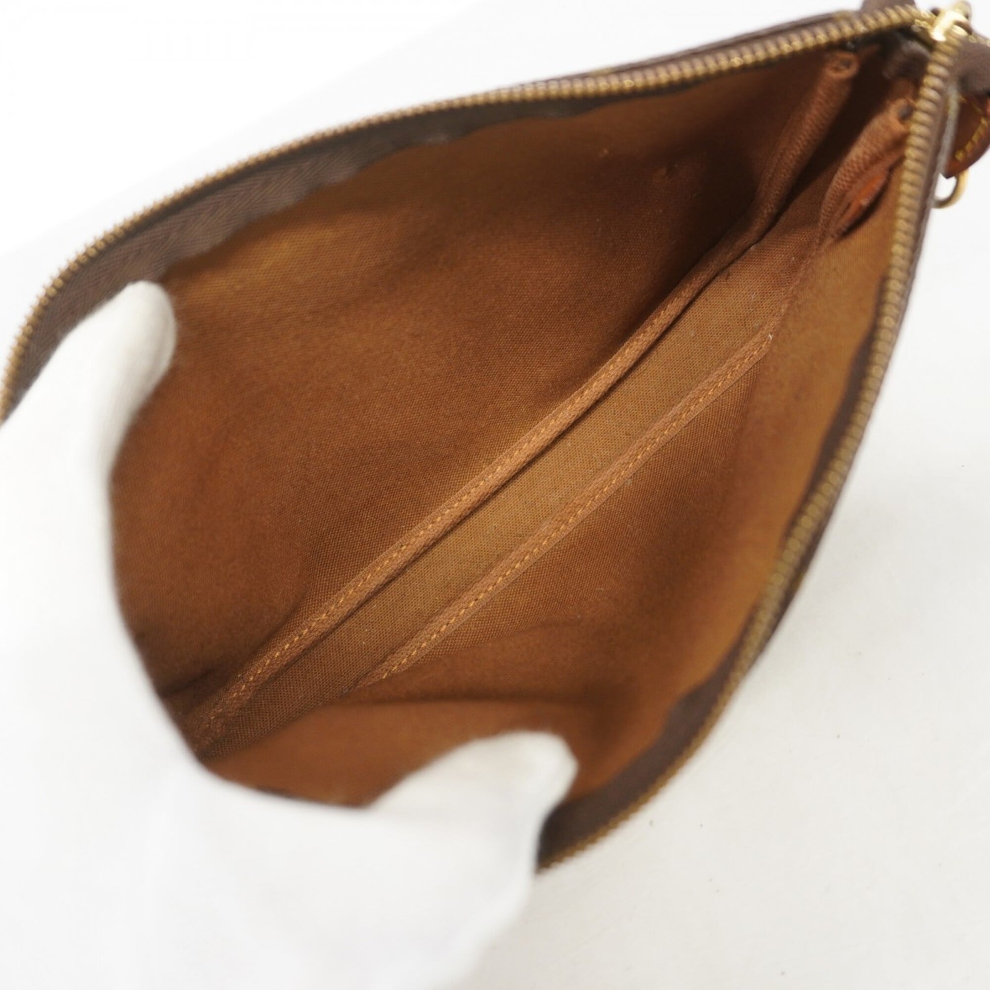 Louis Vuitton Brown Pouch (Pre-Owned)