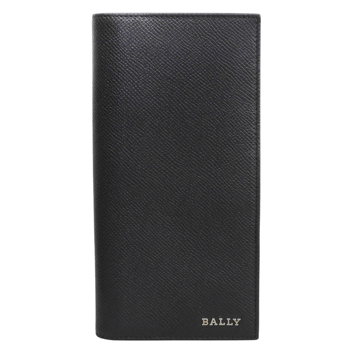 Bally Black Leather Long Wallet (Bi-Fold) (Pre-Owned)