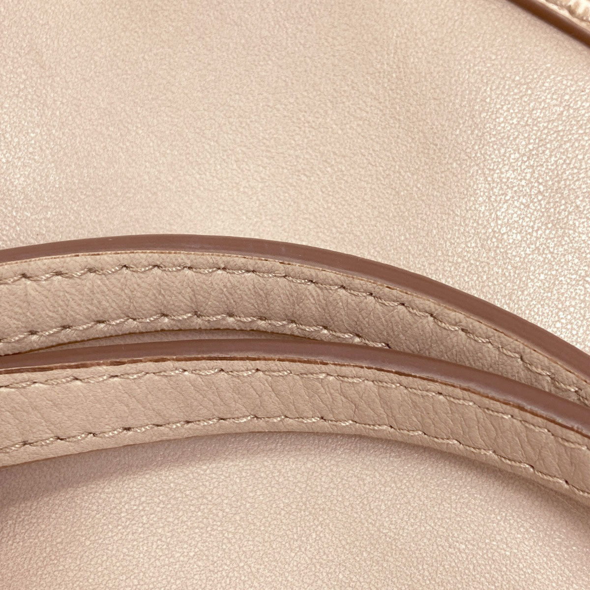 Bally Beige Leather Tote Bag (Pre-Owned)