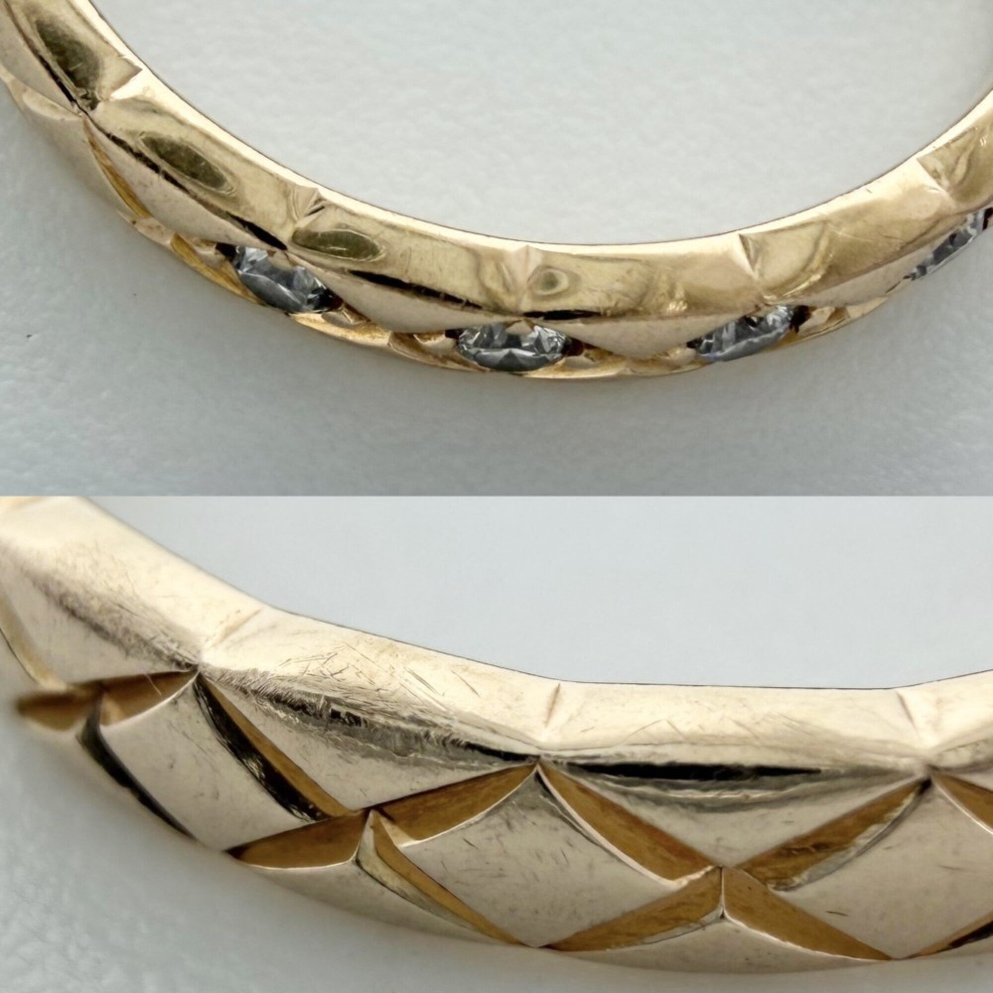 Chanel Pink Gold (18K) Band Ring (Pre-Owned)