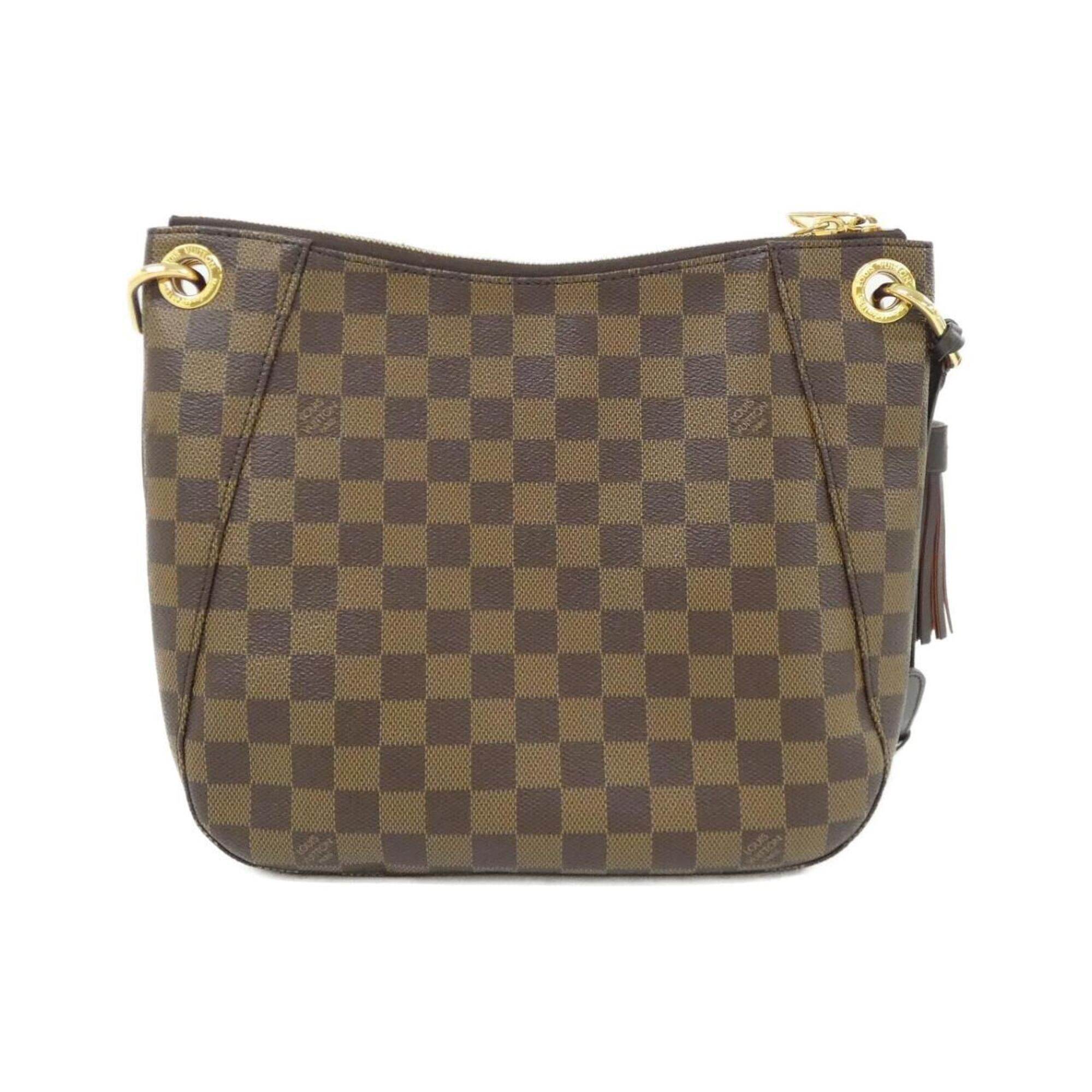 Louis Vuitton Ebene Coated Canvas Shoulder Bag (Pre-Owned)