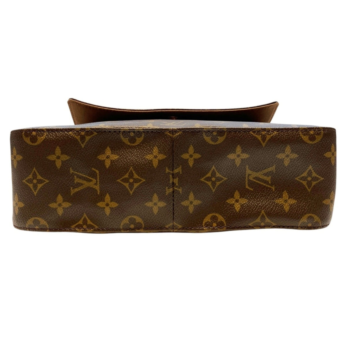 Louis Vuitton Brown Monogram Canvas Shoulder Bag (Pre-Owned)