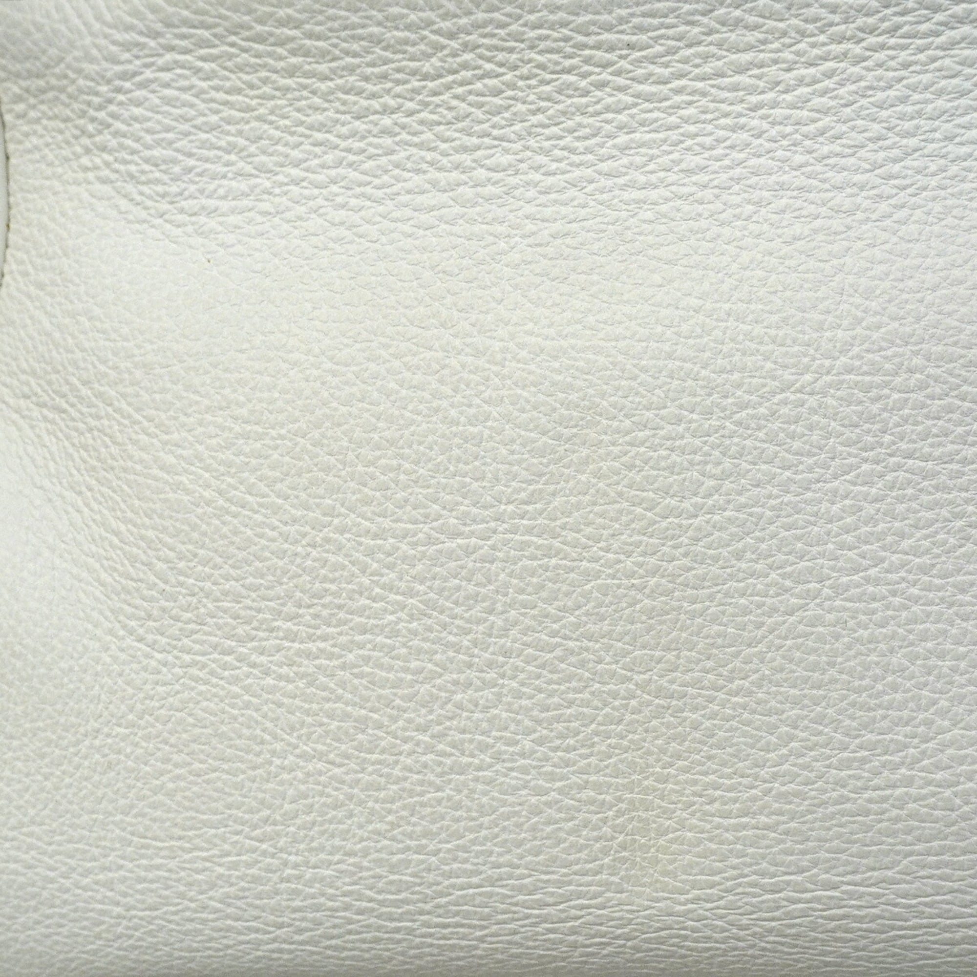 Hermes White Togo Leather Handbag (Pre-Owned)