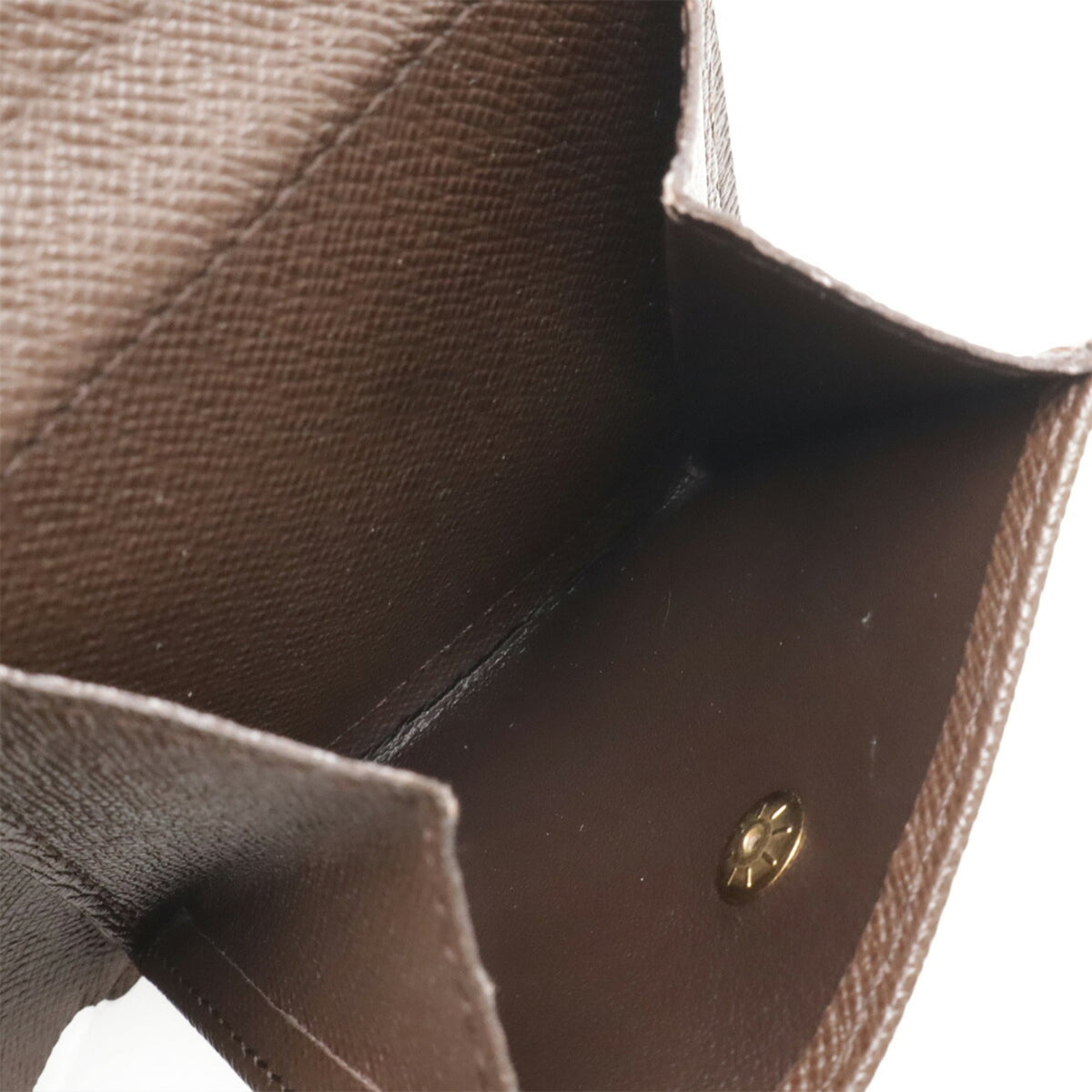 Louis Vuitton Brown Damier Canvas Wallet (Bi-Fold) (Pre-Owned)