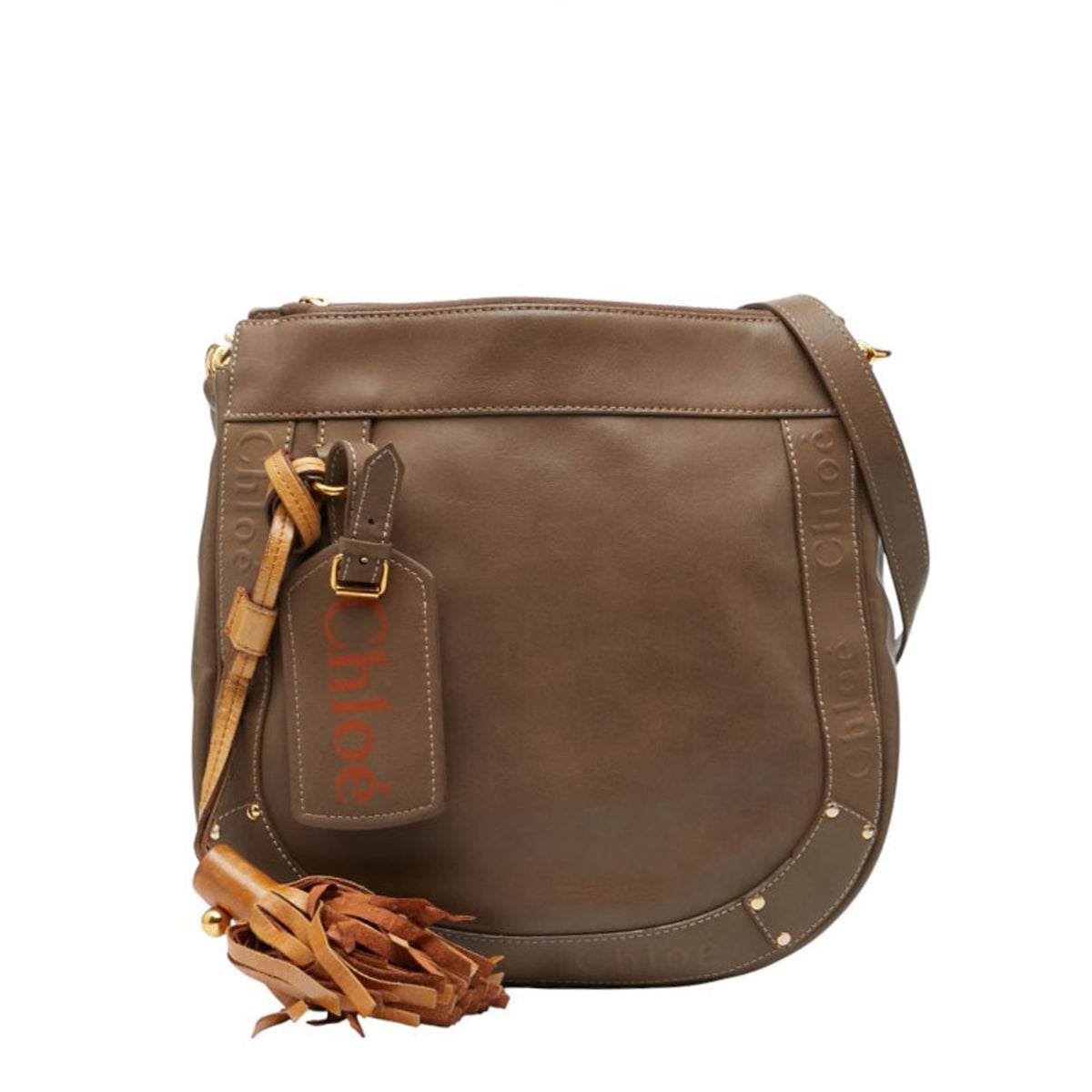 Chloé Brown Leather Shoulder Bag (Pre-Owned)