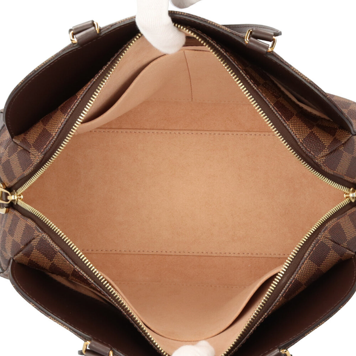 Louis Vuitton Damier Brown Damier Canvas Shoulder Bag (Pre-Owned)