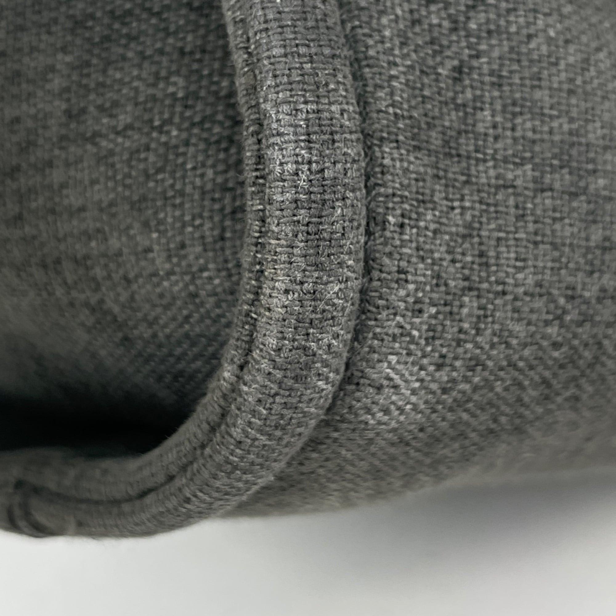Chanel Gray Canvas Tote Bag (Pre-Owned)